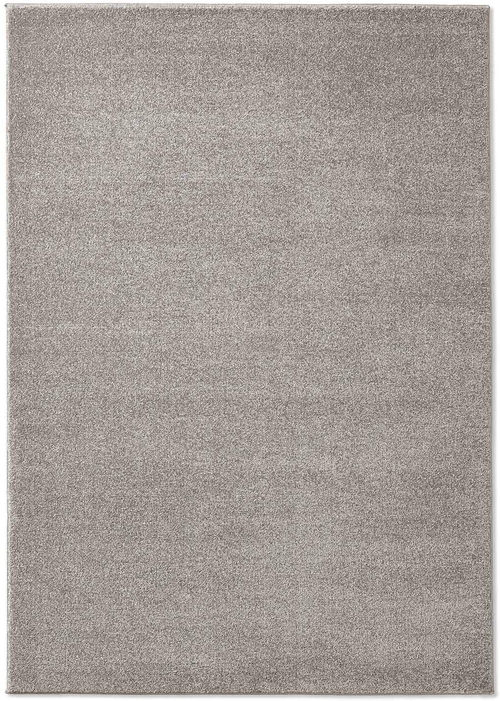 TaCa Home Teppich Kurzflor-Webteppich, rechteckig, Höhe: 13 mm, uni Einfarbig weich Wohnzimmer Schlafzimmer Kinderzimmer 120x170cm