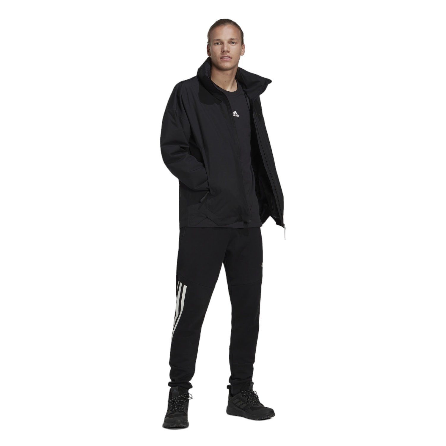 adidas Performance Regenjacke Traveer RAIN.RDY (atmungsaktiv, wasserdicht) schwarz Herren
