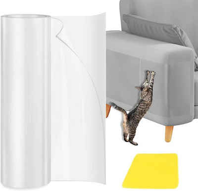 Coonoor Kratzmatte Sofa Transparent Kratzschutz Pad,für Möbel Couch (20cm x 5m)