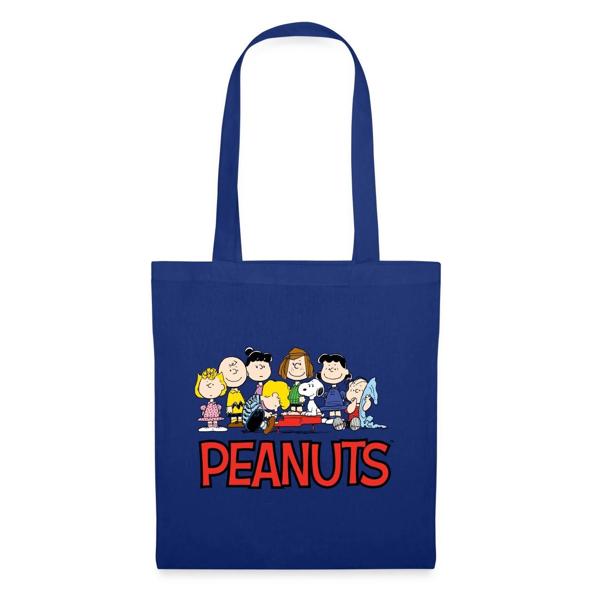 Henkeltasche Peanuts Snoppy Und Friends Stoffbeutel