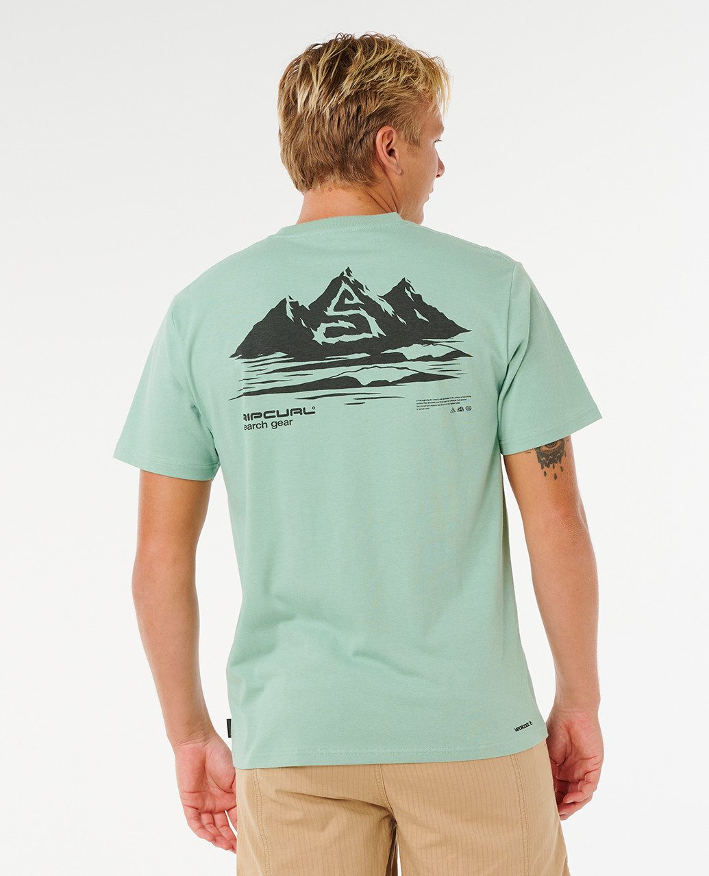 Rip Curl T-Shirt Vaporcool Search Peak T-Shirt