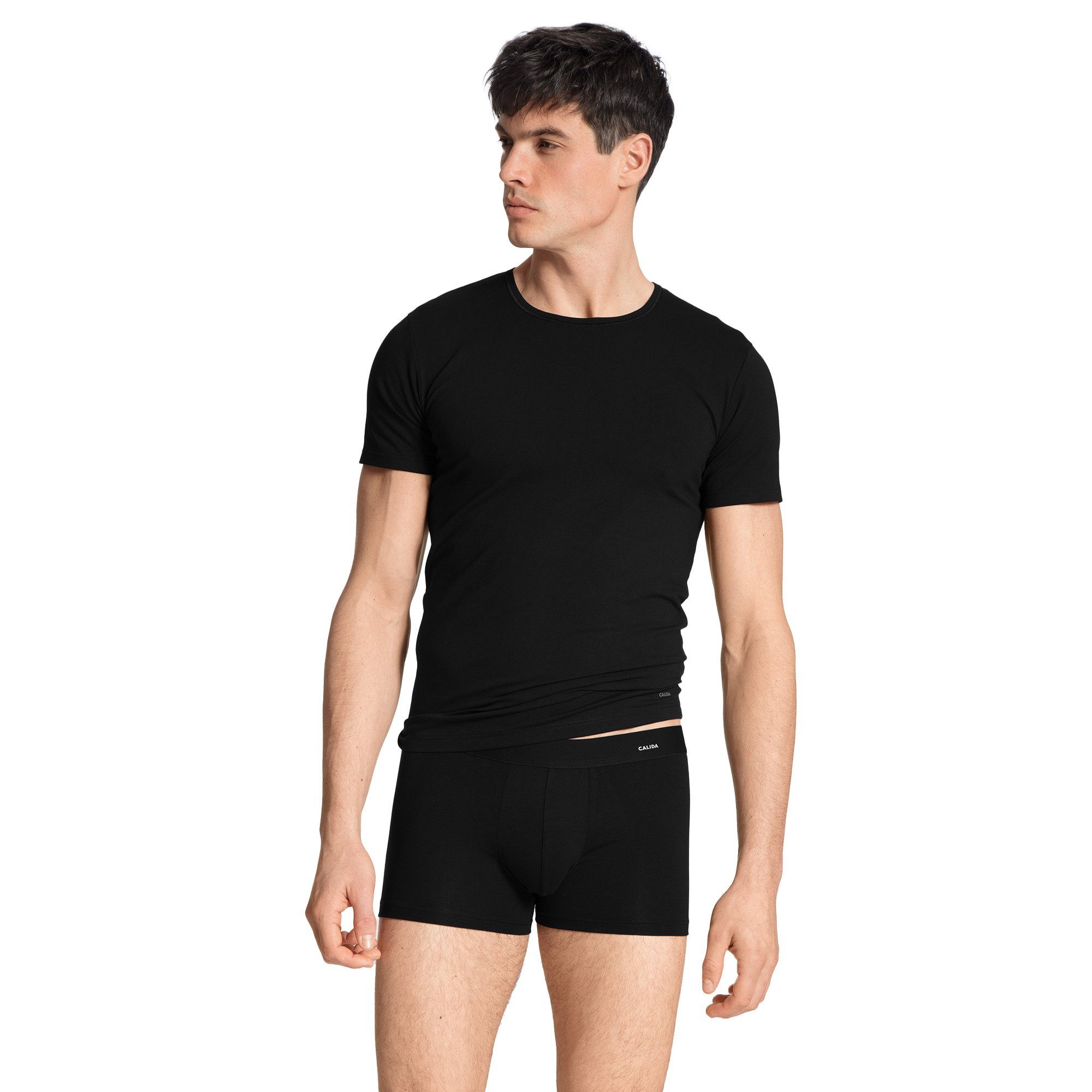 CALIDA Boxer Herren Boxershort 2er Pack Baumwolle (Packung, 2er Pack)