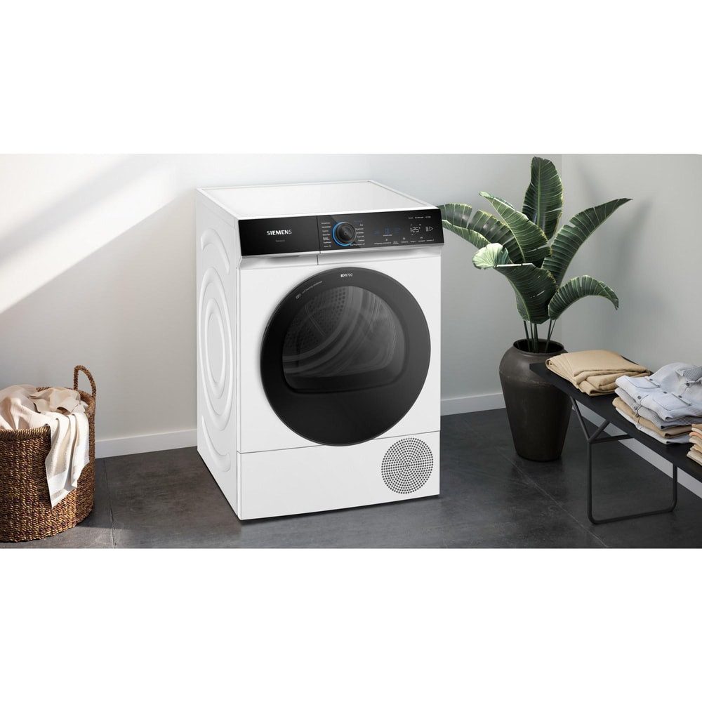 Großzügige Trommel des SIEMENS WQ46B2DEX mit 9 kg Fassungsvermögen