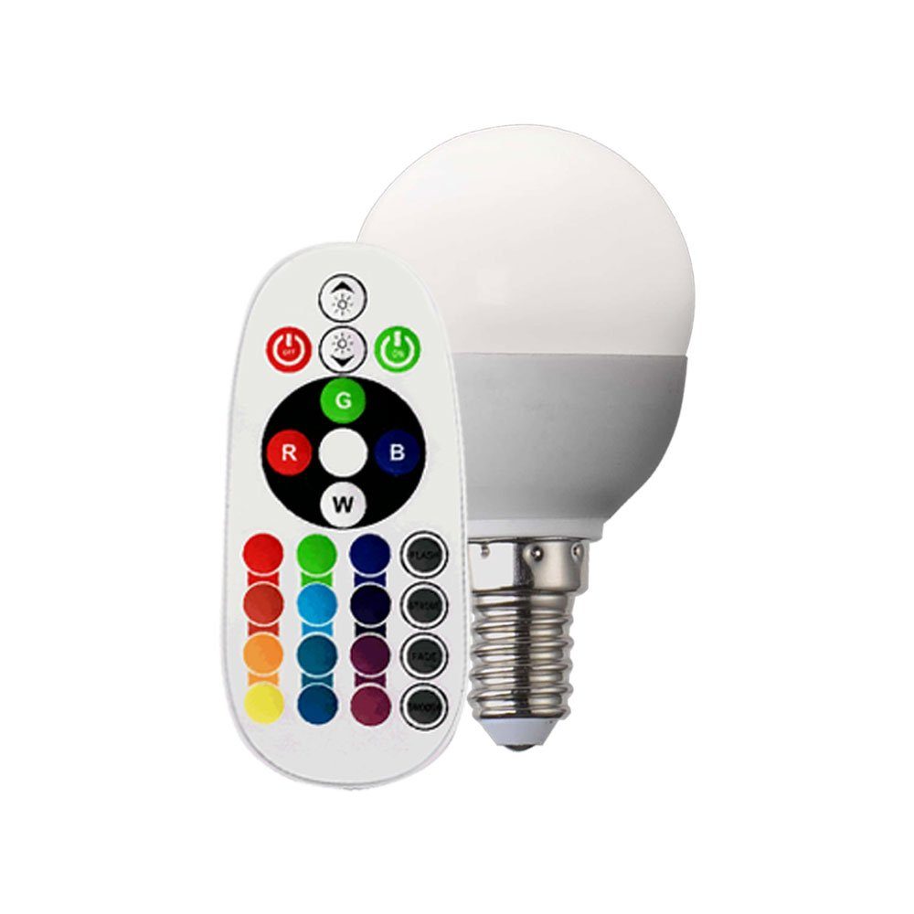 etc-shop LED Wandleuchte, Leuchtmittel inklusive, Farbwechsel, Spot Decken Retro Zimmer Ess Warmweiß, Lampe beweglich Fernbedienung