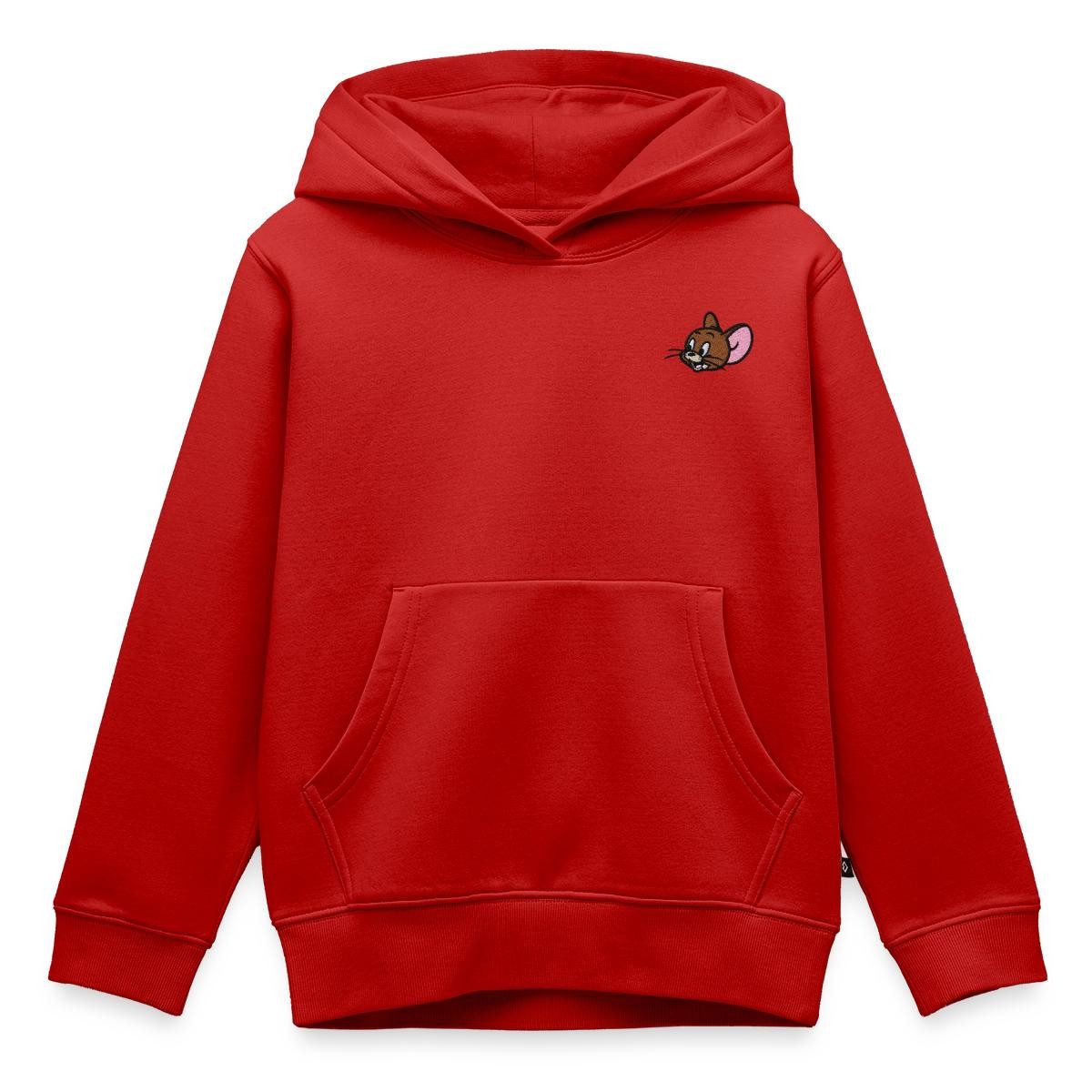 Hoodie Tom & Jerry Jerry Als Stick-Design Kinder Premium Hoodie