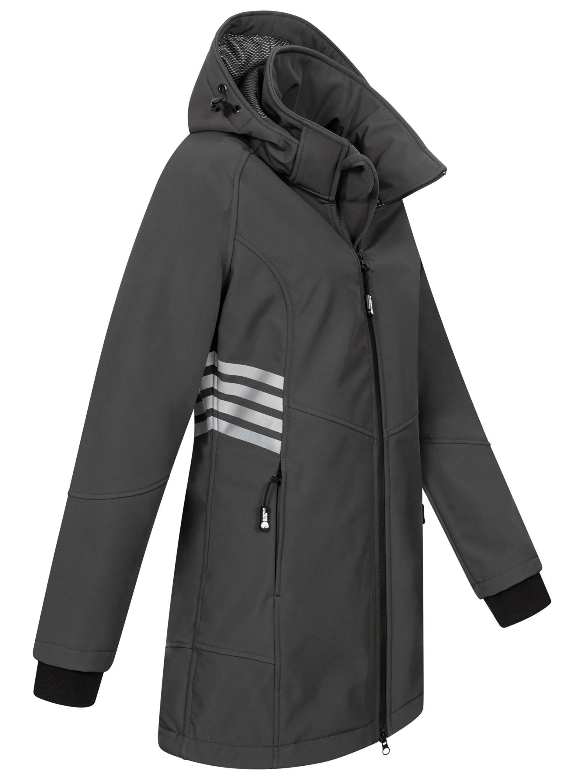 Arctic Seven Softshelljacke ASGiuliana mit abnehmbarer Kapuze