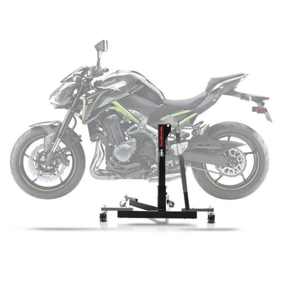 ConStands Motorradheber CS Power Evo-Zentralständer für Kawasaki Z 900 17-25 Grau