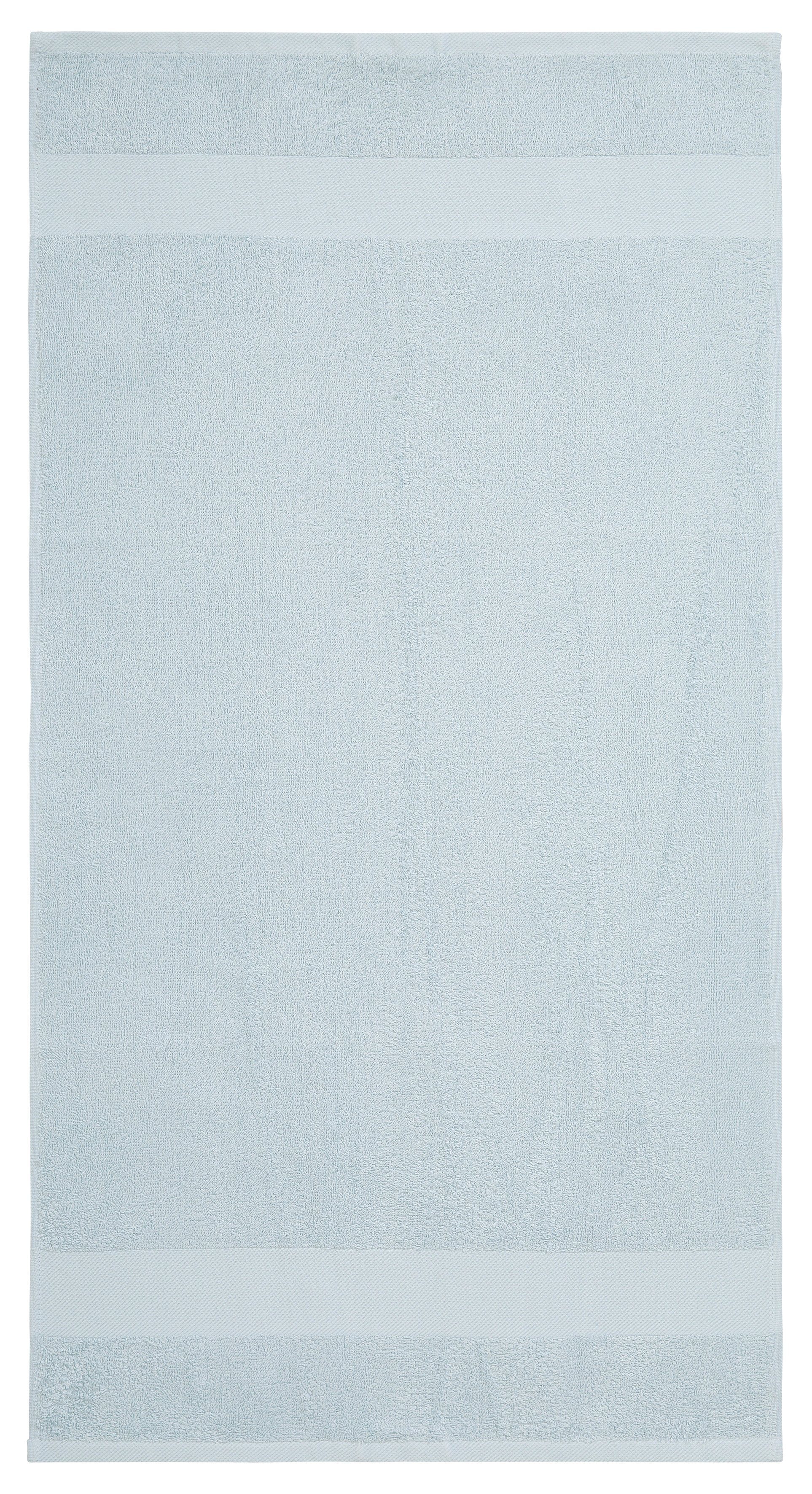 Handtuch dezenten Set Walkfrottee, home 10-tlg), (Set, my hellblau in Handtuchset 100% Baumwoll-Handtücher Farben, Melli,