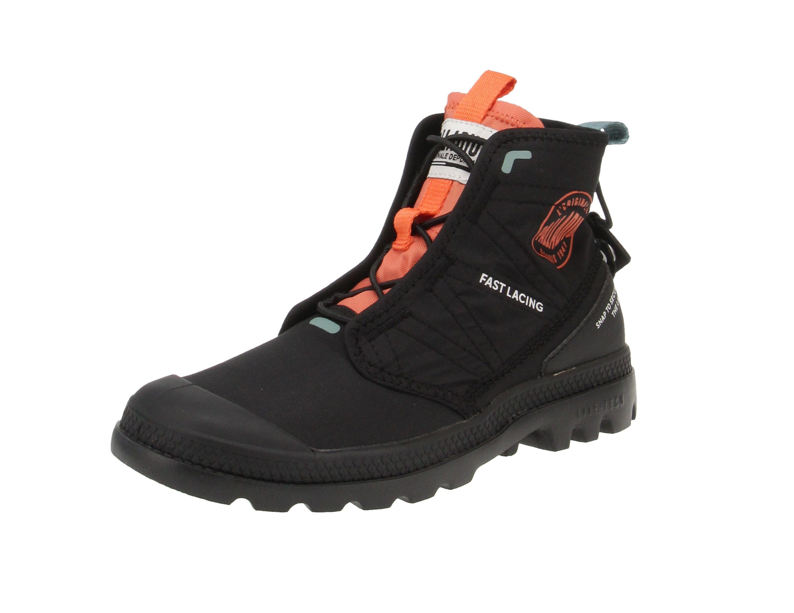 Palladium Palladium 79104-008-M Pampa Travel Lite - Damen Обувь Stiefel - Black Stiefel