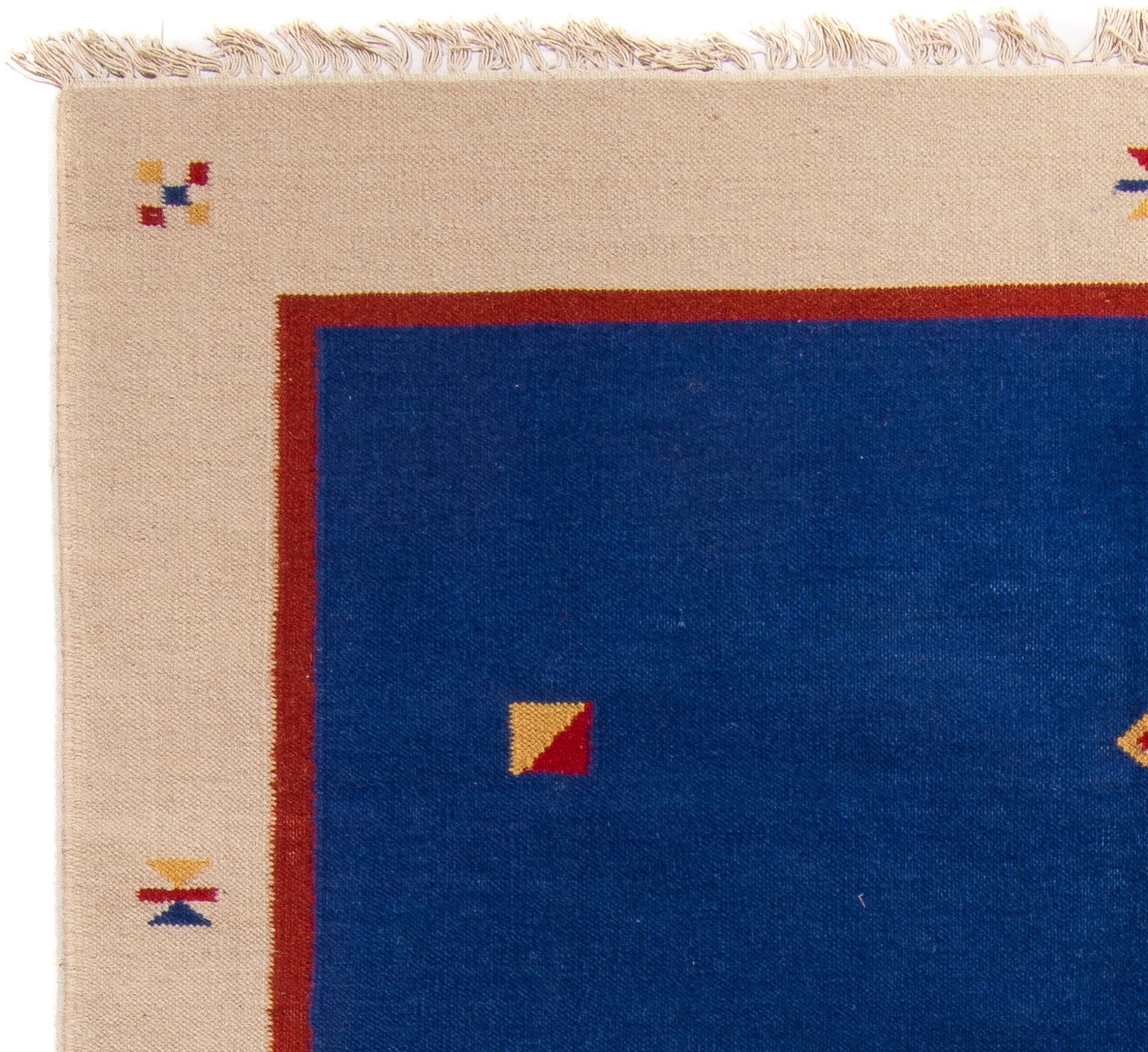 mm, 4 - Kelim Wohnzimmer, dunkelblau, Höhe: morgenland, Wollteppich cm Einzelstück 240 rechteckig, - x - 170 Trendy