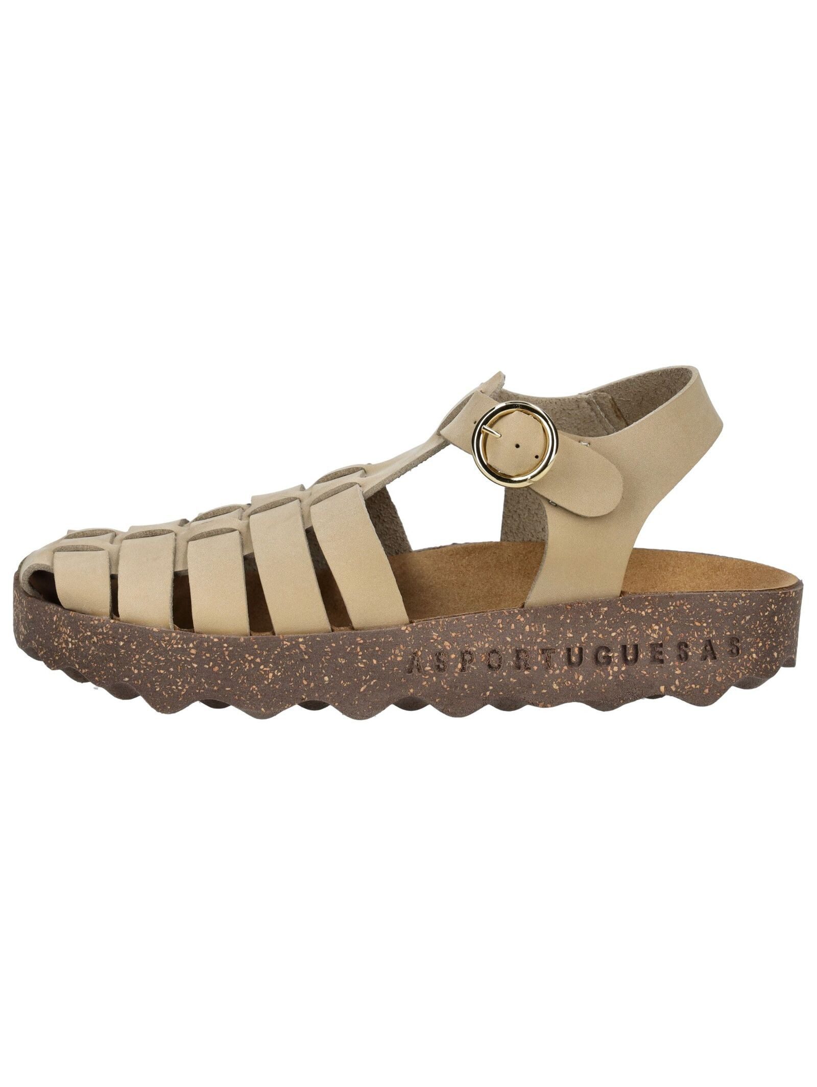Asportuguesas Sandalen Lederimitat Riemchensandalette günstig online kaufen