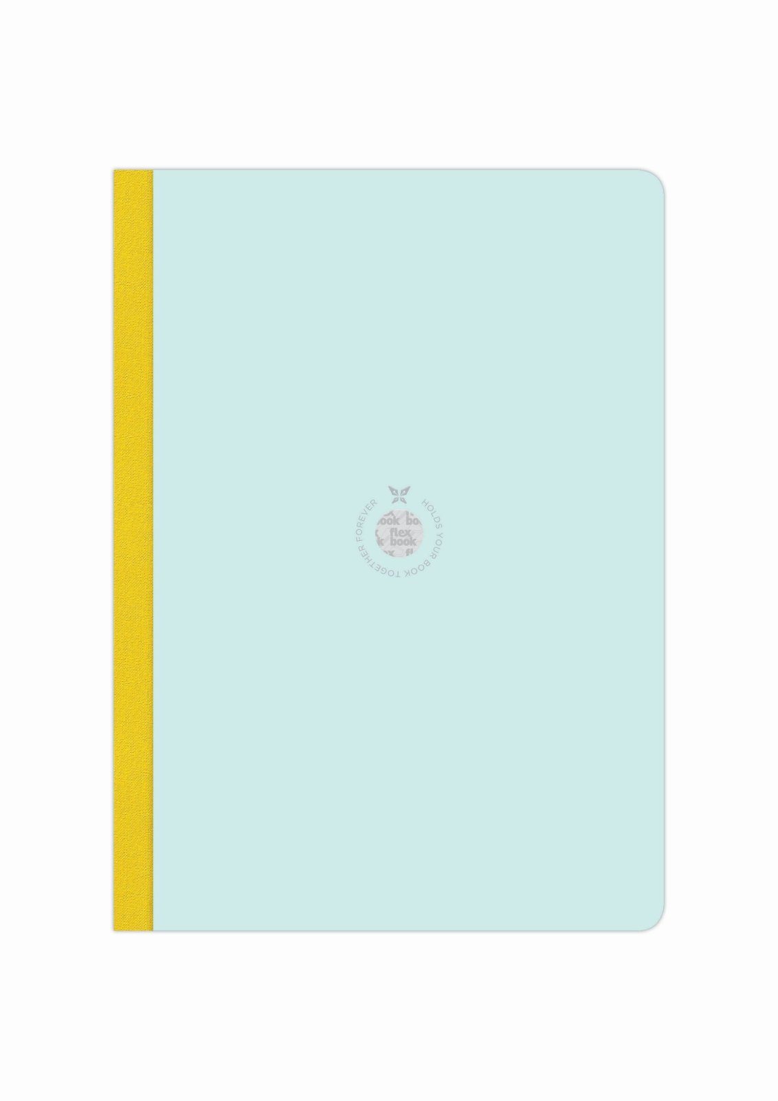 Flexbook Notizbuch Flexbook Smartbook Größen/Fa Hellblau-grün Seiten 160 21*29cm viele Ökopapiereinband Liniert