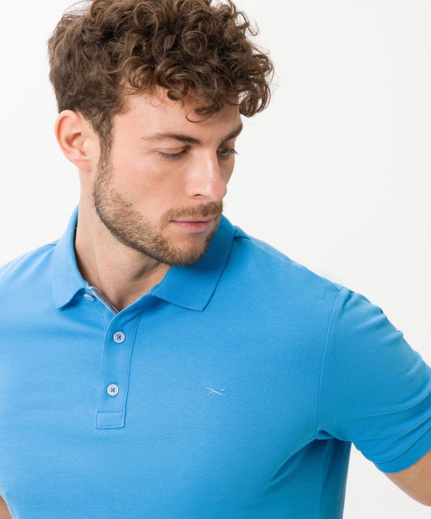 Style U PETE Poloshirt Brax hellblau