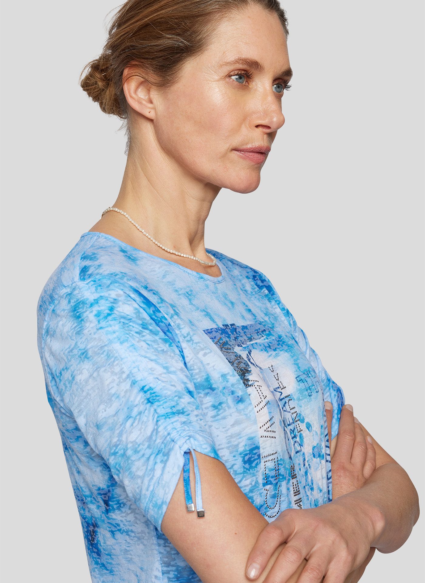 Rabe Print-Shirt Rabe T-Shirt mit abstrakter Musterung