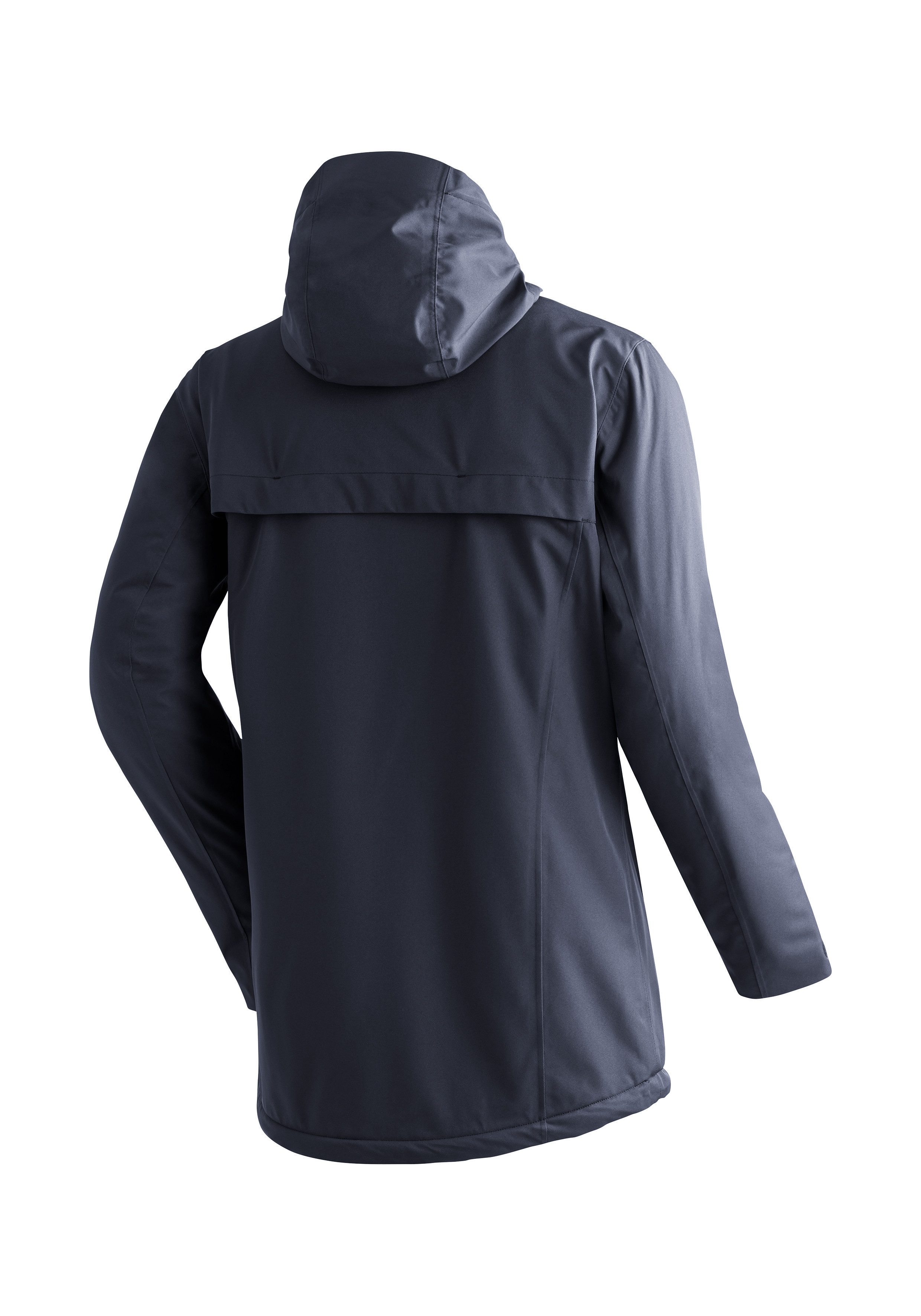 Maier Sports Outdoorjacke Peyor long CS Funktionsjacke, Long Jacket Jacke in lockerem Schnitt, geeignet für Ausflüge und Touren