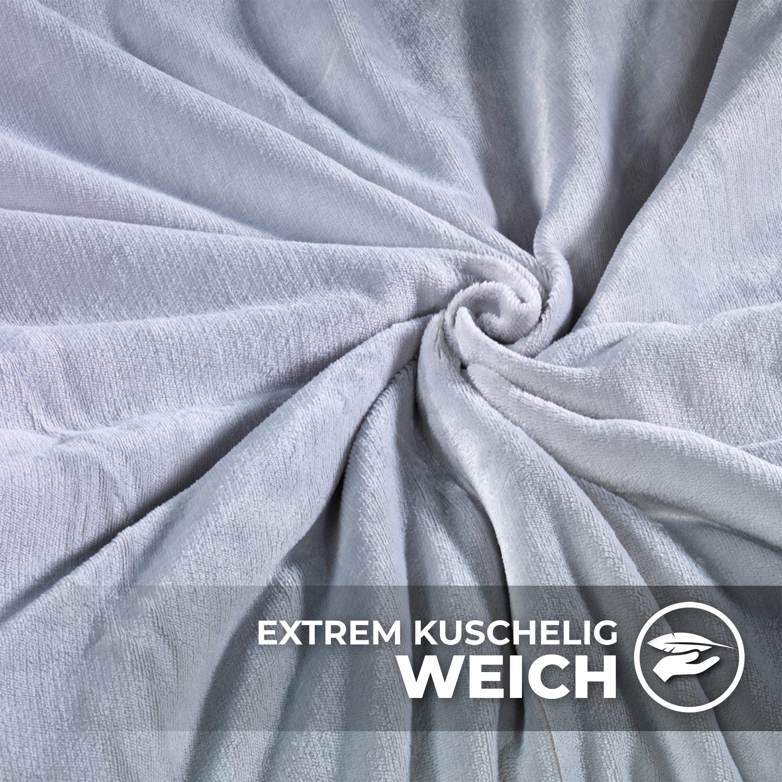 Malika Spannbettlaken Warme Spannbettlaken Cashmere-Touch Bettlaken Fleece Spannbetttuch, Mikrofaser, Gummizug: rundum Gummizug, (1 Stück)