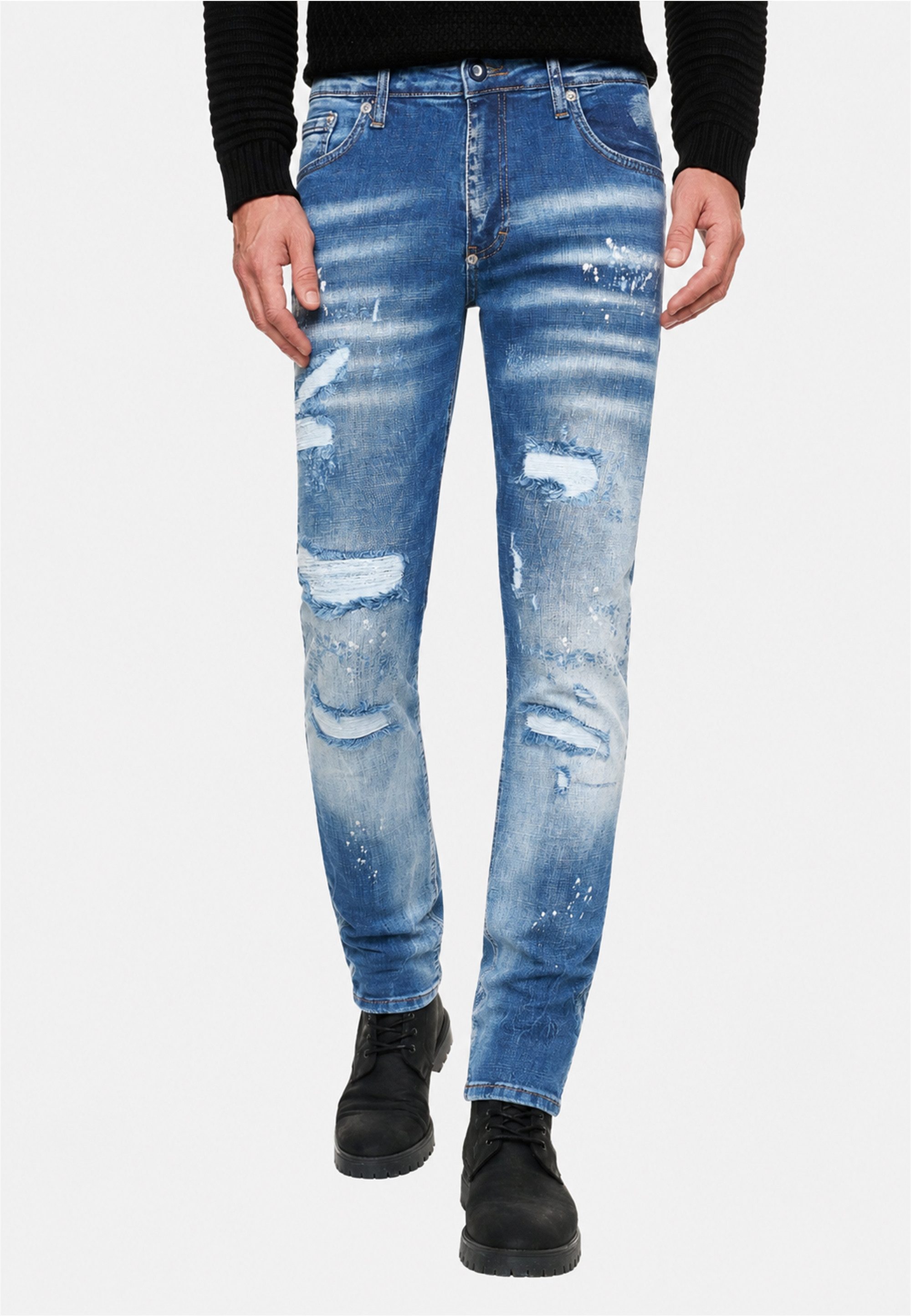 Rusty Neal Slim-fit-Jeans 12247-2 im 5-Pocket-Style