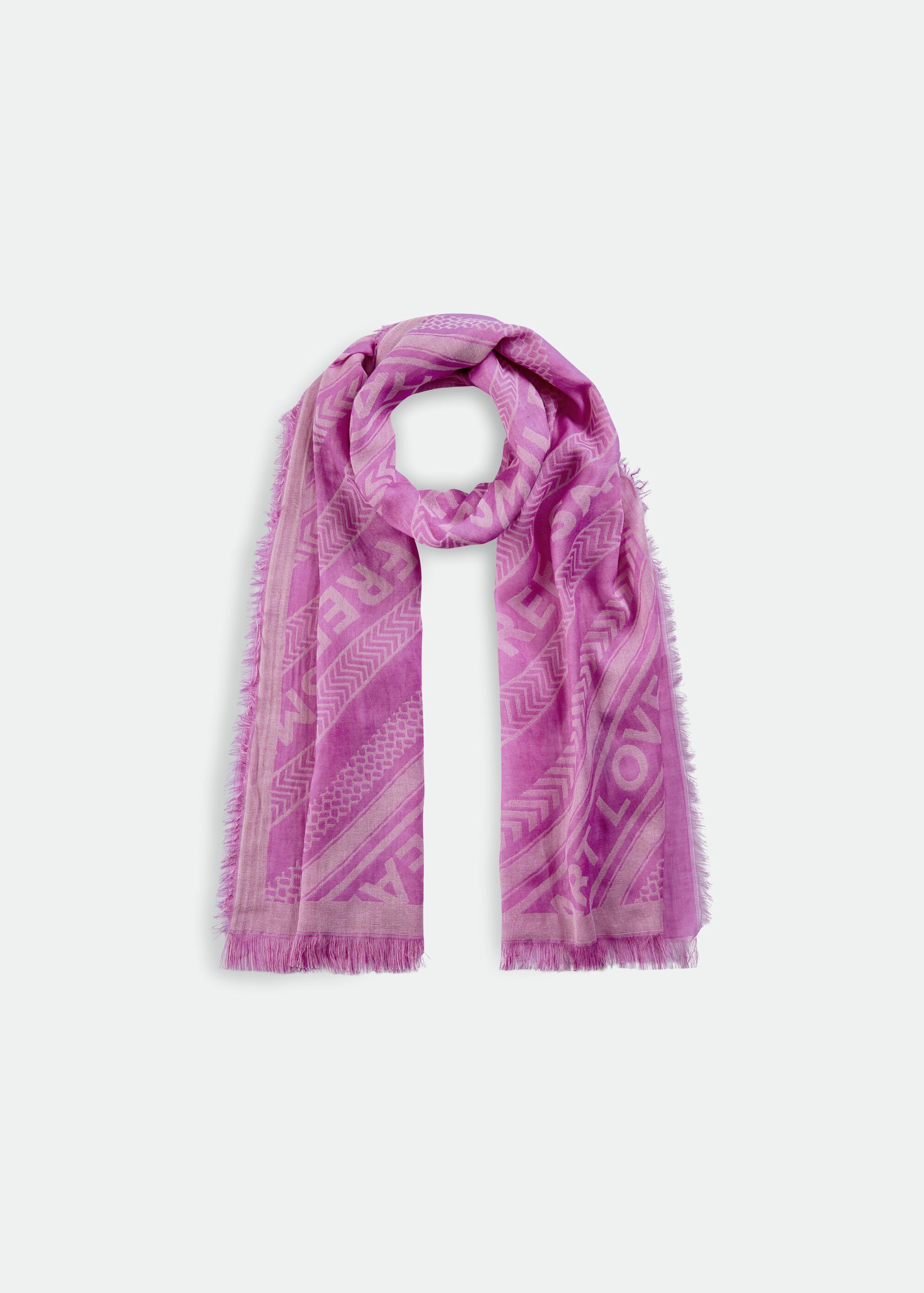 Codello Modeschal Schal aus Baumwolle mit SMILES ARE FREE-Message, (1-St), günstig online kaufen