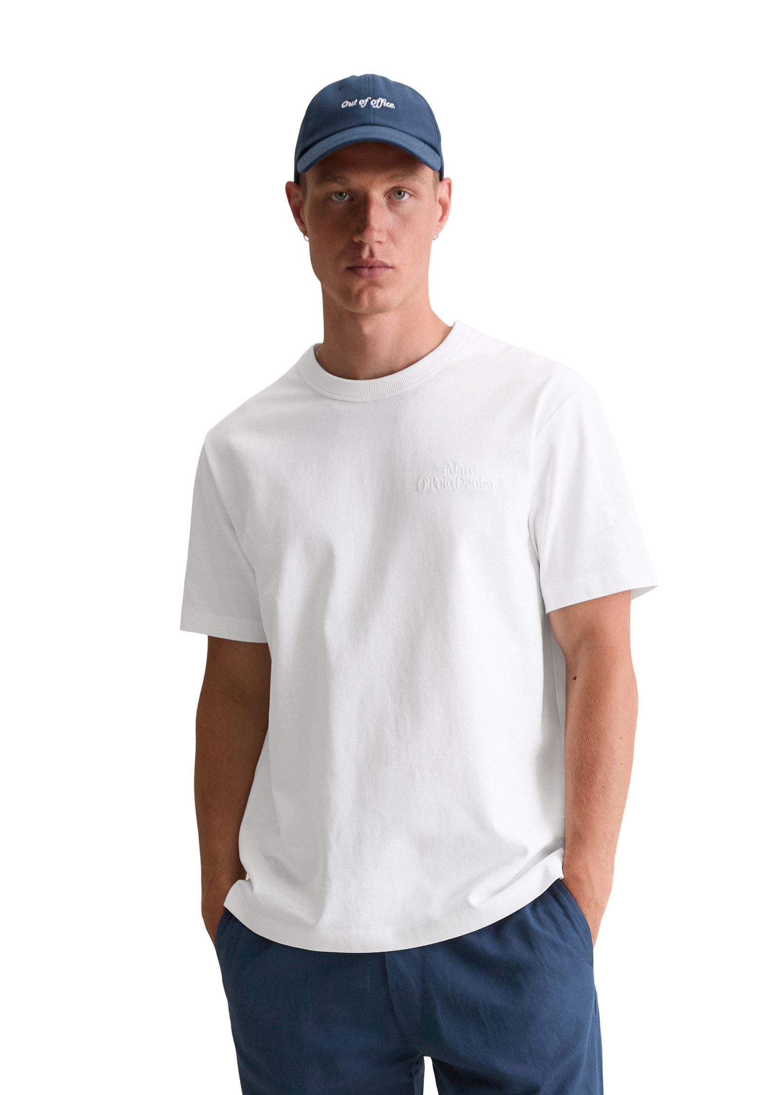 Marc O'Polo DENIM T-Shirt aus mittelschwerem günstig online kaufen