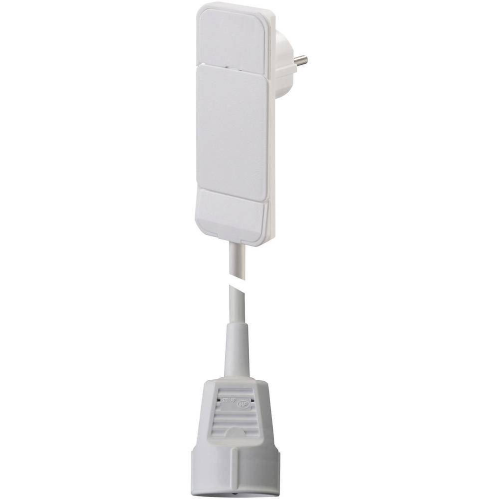 NVB SmartPlug Verlängerungskabel mit Flachstecker cm) (1.60 Verlängerungskabel