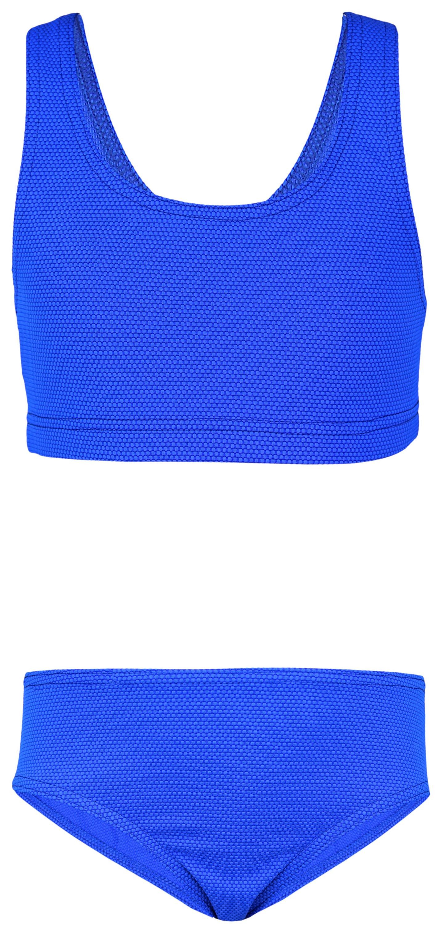 Aquarti Bustier-Bikini Aquarti Mädchen Sport Bikini Racerback Bustier & Bikinislip