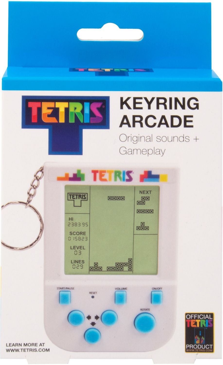 Tomik Toys Schlüsselanhänger Tetris Schlüsselanhänger Spiel
