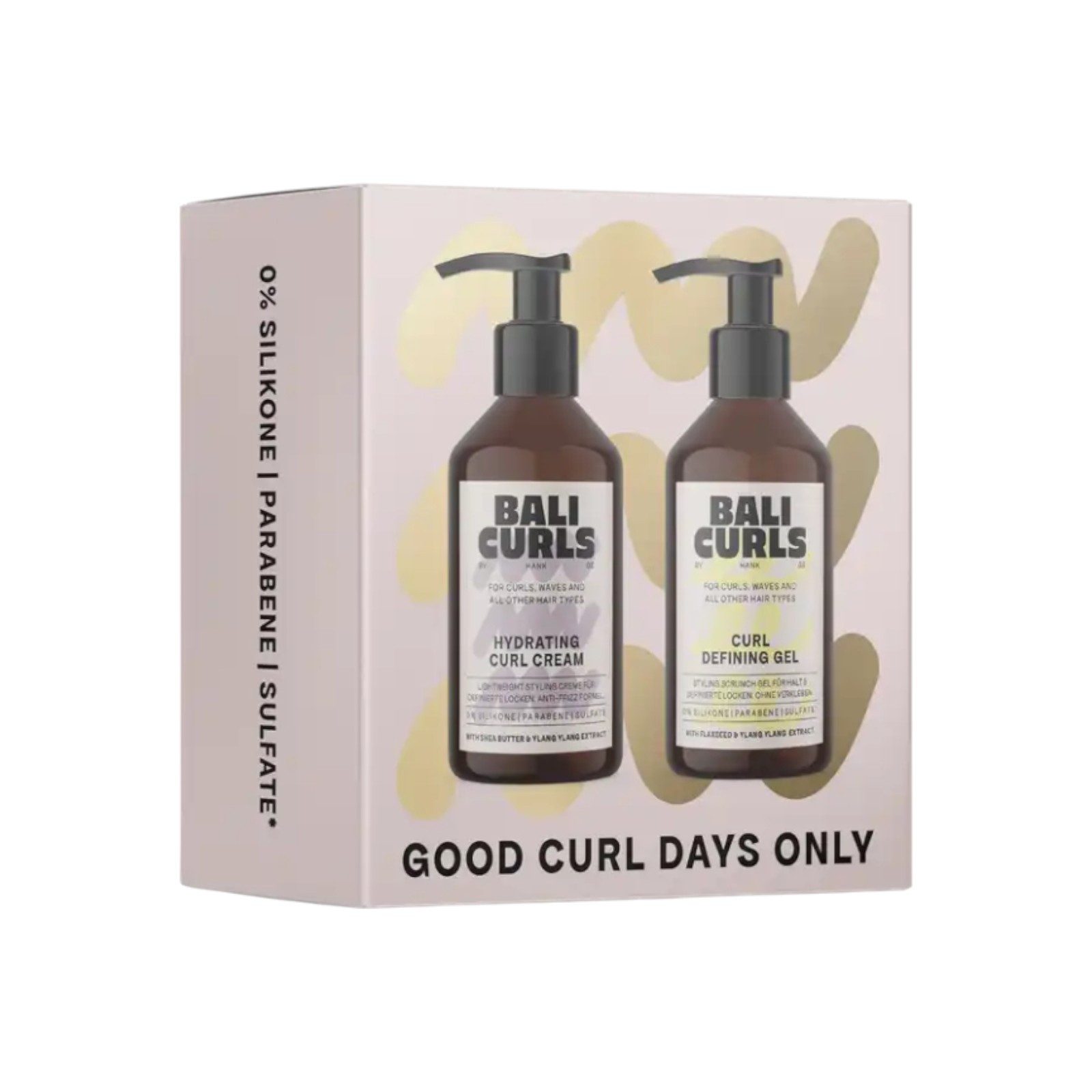 Bali Care Haarpflege-Set Curl Defining Gel+ Hydrating Curl Cream, 2-tlg., Bestseller Set