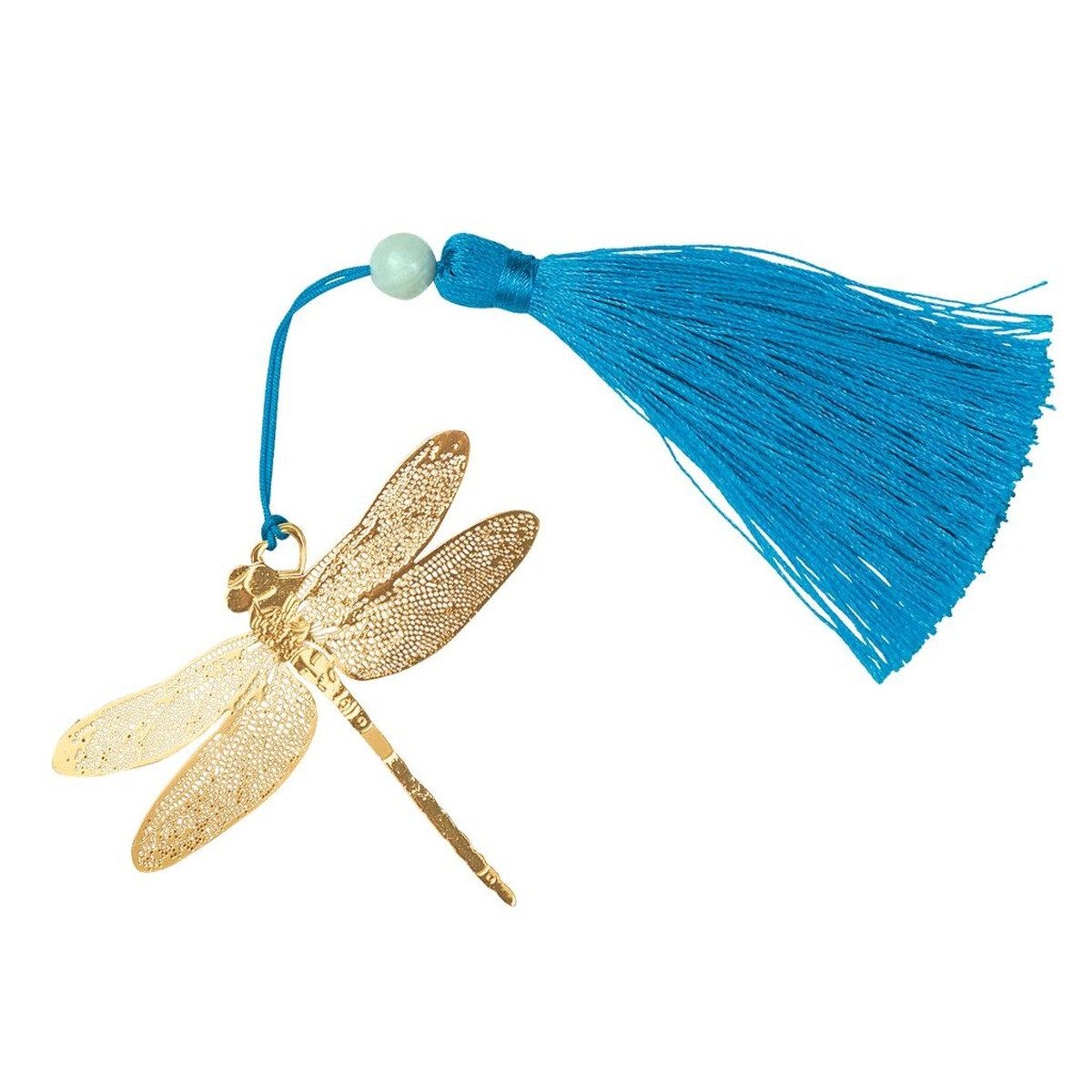 Moses. Verlag Lesezeichen Metall-Lesezeichen mit Quaste, Geschenkbox, Katze oder Libelle, Metall