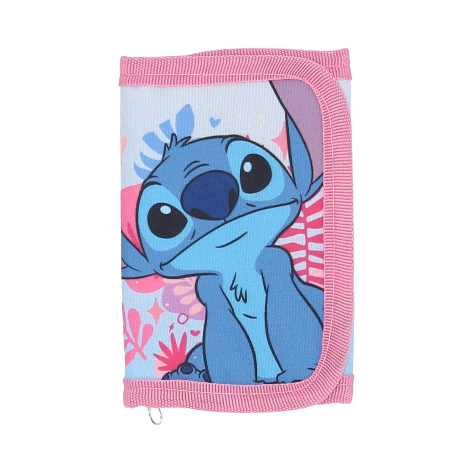 DIFUZED Geldbörse Lilo & Stitch Geldbörse Geldbeutel Kinder Portemonnaie rosa