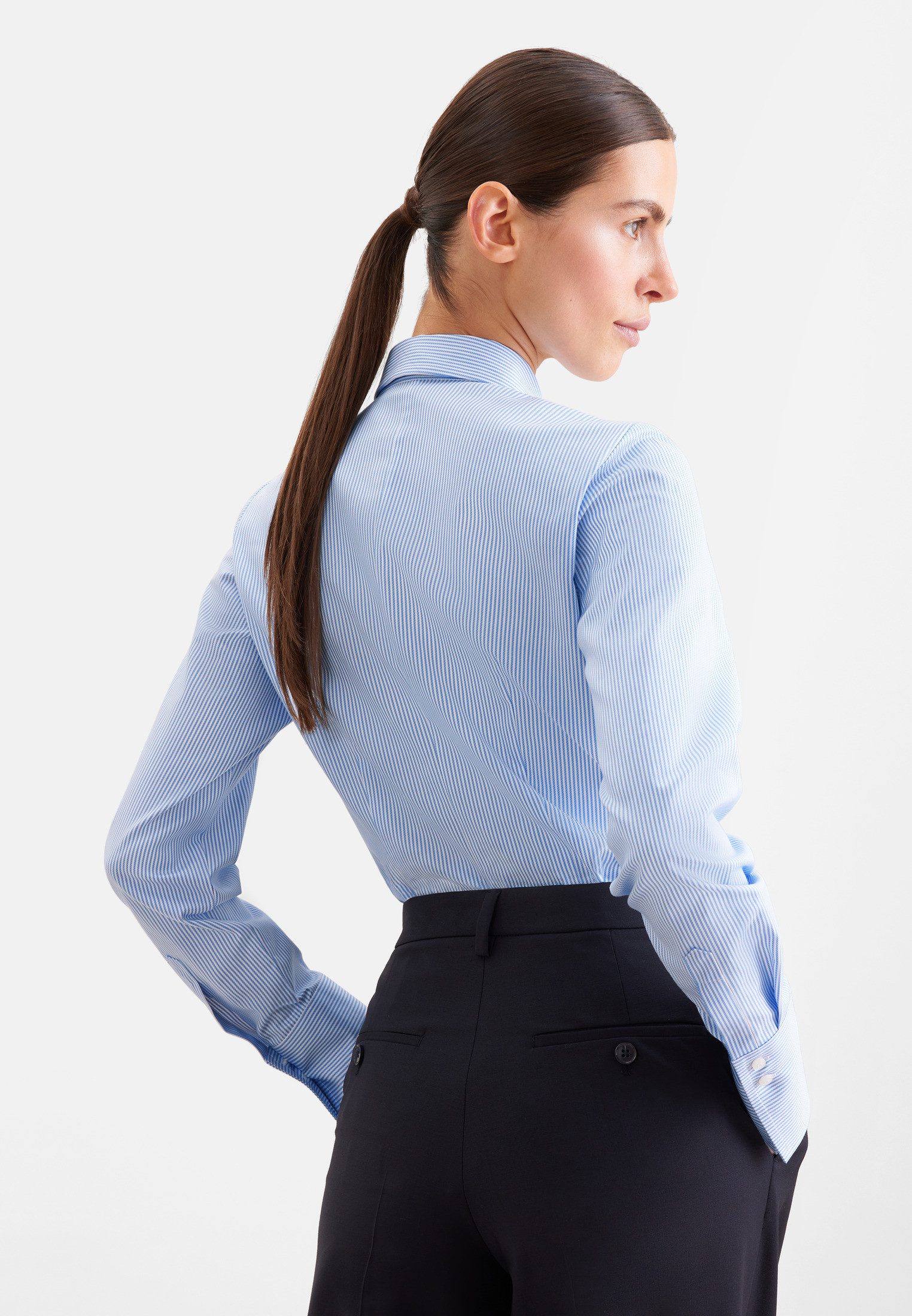 seidensticker Hemdbluse 1/1 Kragen Gestreift