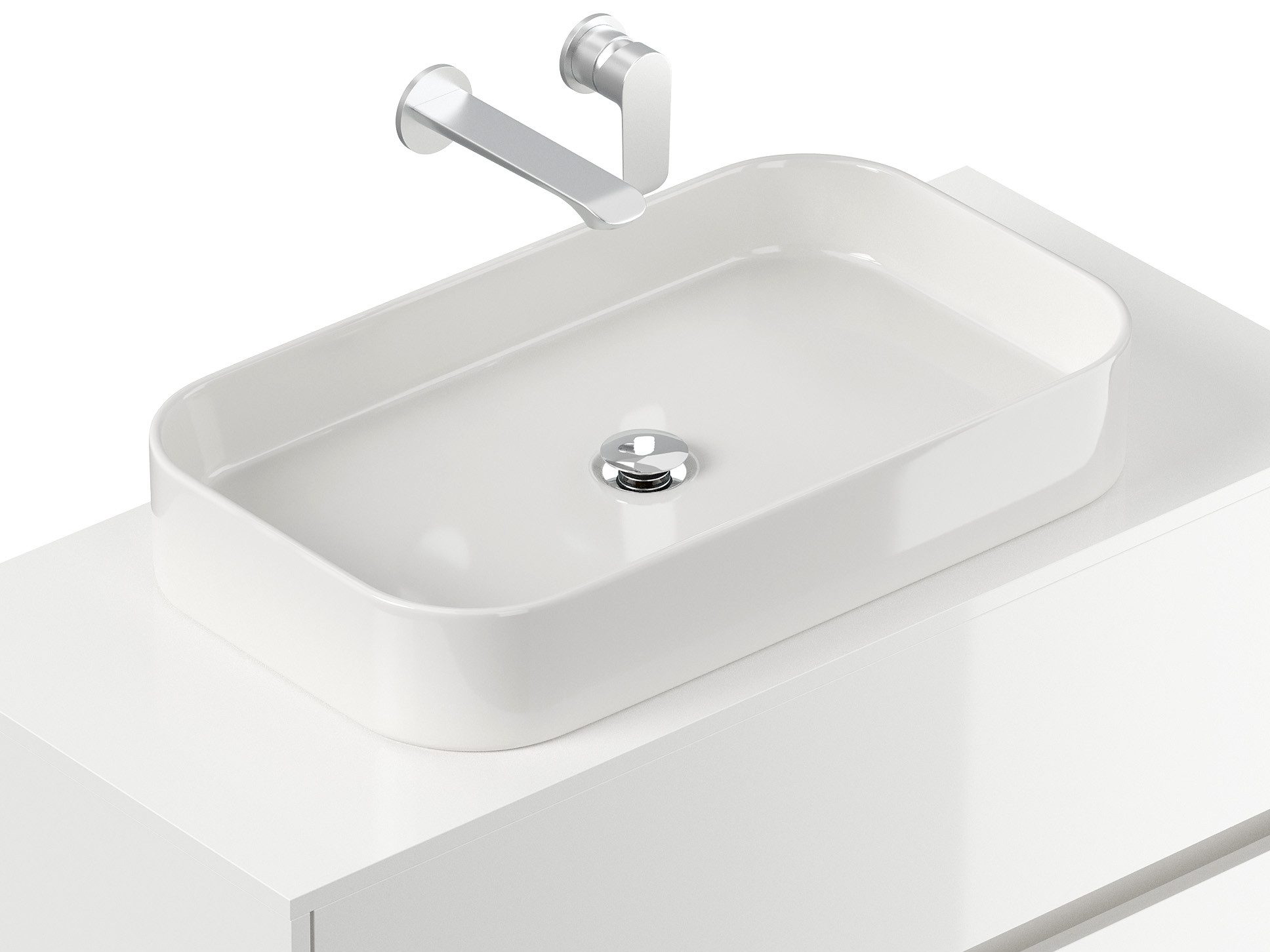 Magnolia Home Waschtisch Aufsatz-Waschtisch Sofia 66 cm