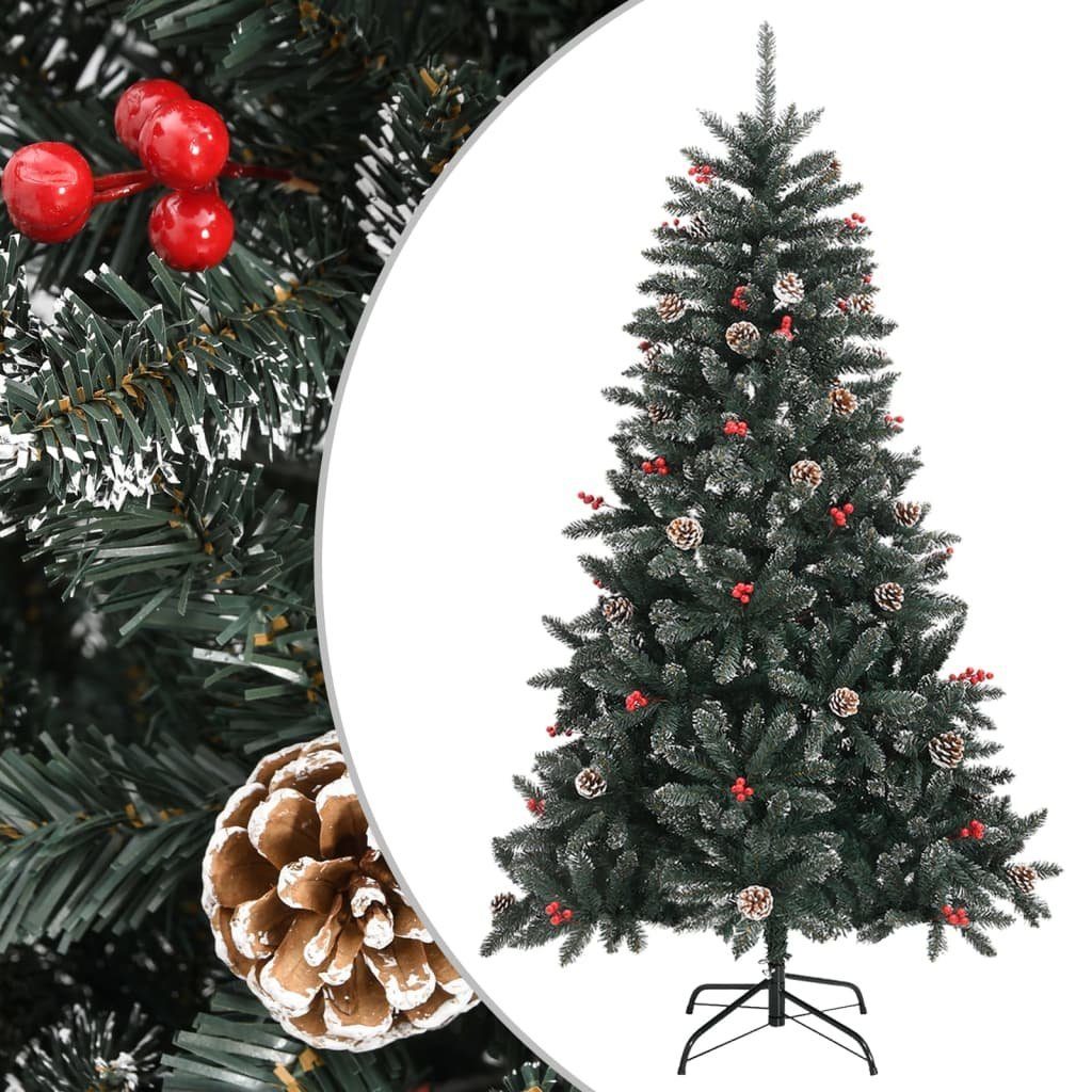 furnicato Künstlicher Weihnachtsbaum mit Ständer Grün 150 cm PVC