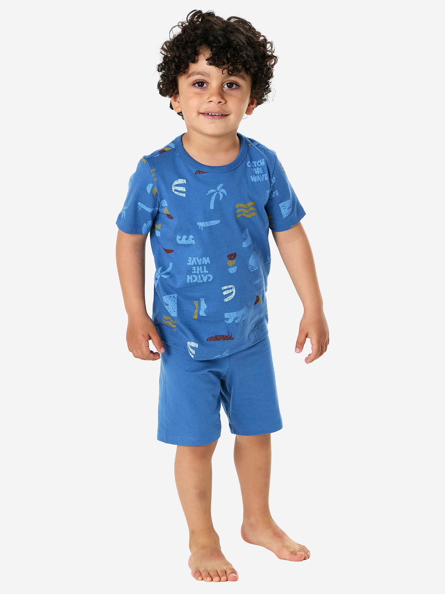 Schiesser Pyjama Nightwear (2 tlg) Schlafanzug, Pyjama Set, Nachtwäsche