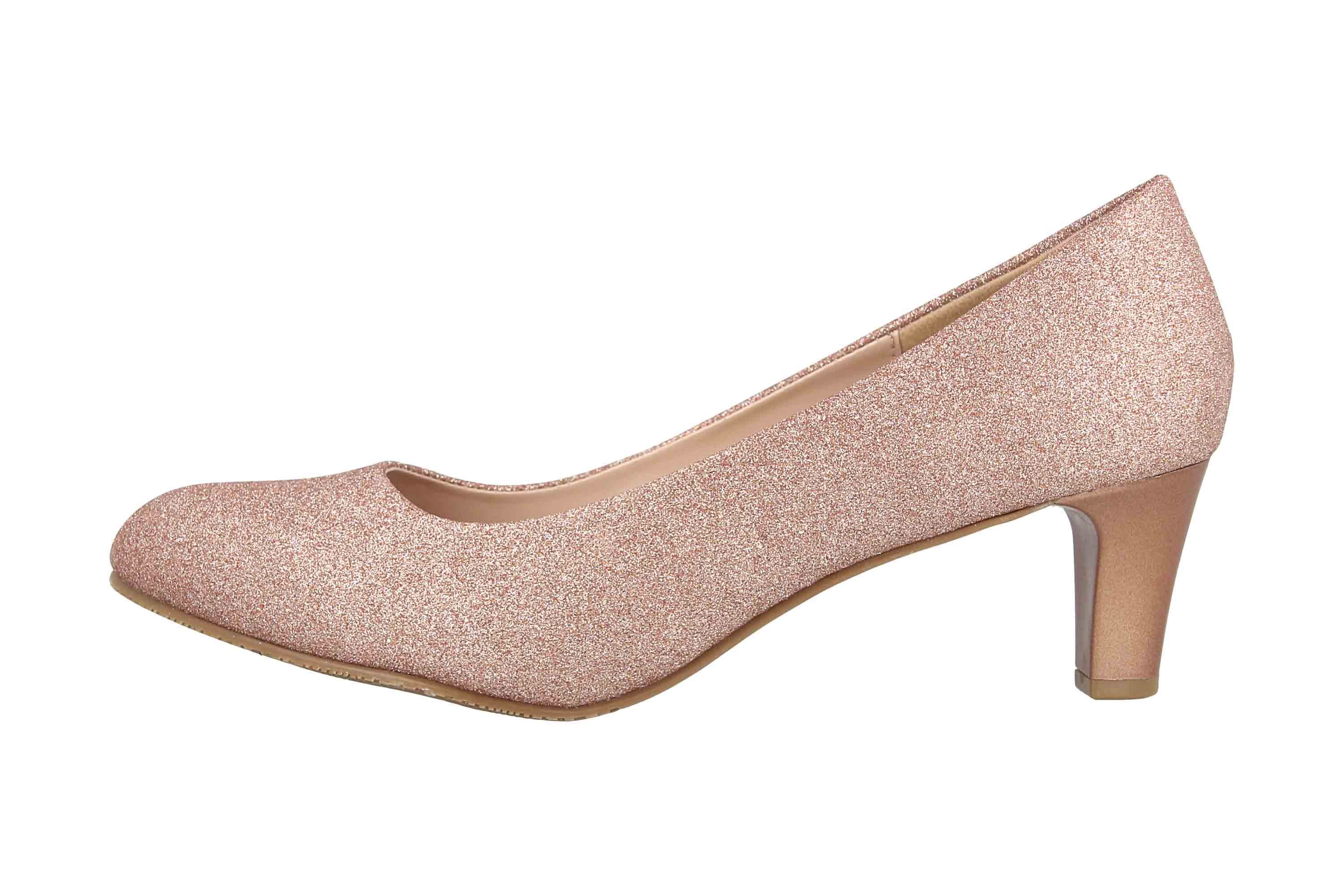 LadyPepp 2GY0211501 Champagne Glitter Textile Pumps günstig online kaufen