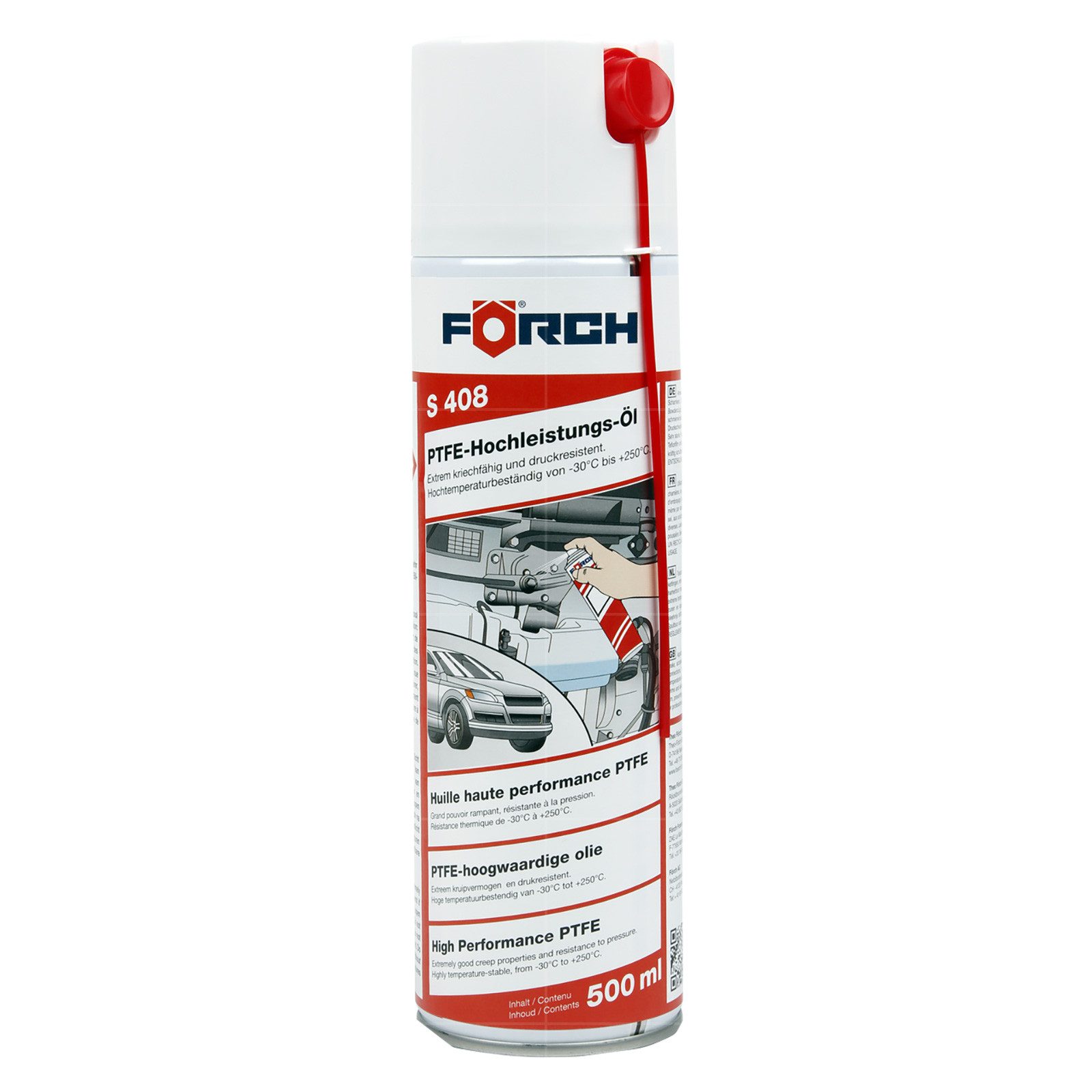 FÖRCH Multifunktionsöl S408 PTFE-Hochleistungs-Öl - 0.5 Ltr