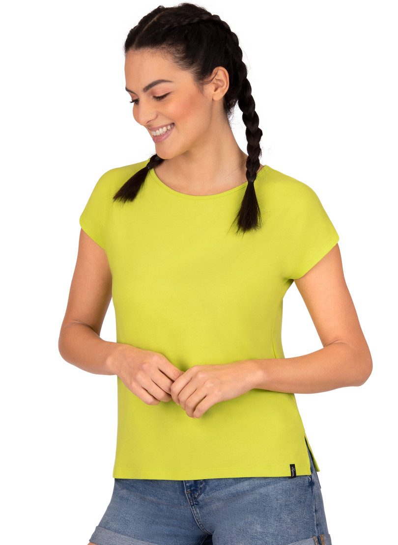 Trigema T-Shirt "TRIGEMA T-Shirt aus Viskose", (1 tlg.) günstig online kaufen