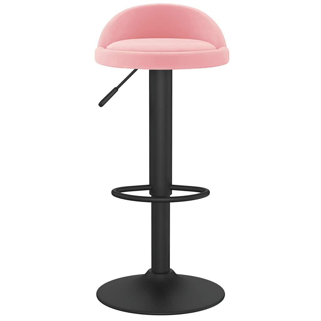 vidaXL Barhocker Barhocker Rosa Samt (1 günstig online kaufen