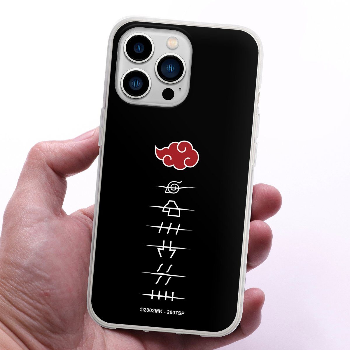 DeinDesign Handyhülle Akatsuki Offizielles Lizenzprodukt Naruto Shippuden, Apple iPhone 13 Pro Silikon Hülle Bumper Case Handy Schutzhülle
