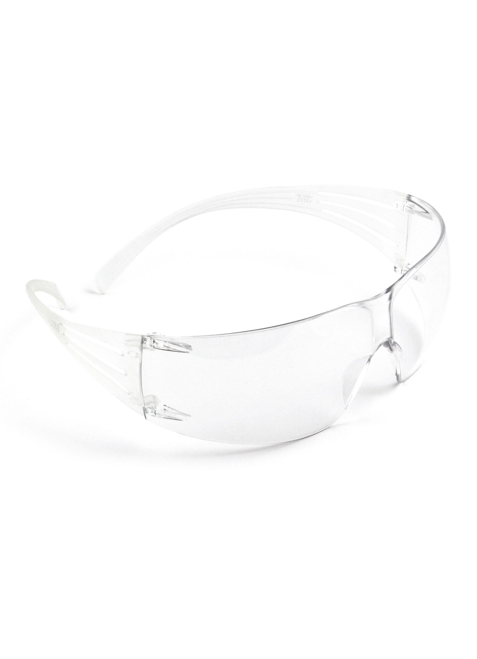 Damen Brillen 3M Brille 3M™ SecureFit™ SF201AF Schutzbrille, klare Bügel, Antikratz-/Antibeschlag-Beschichtung