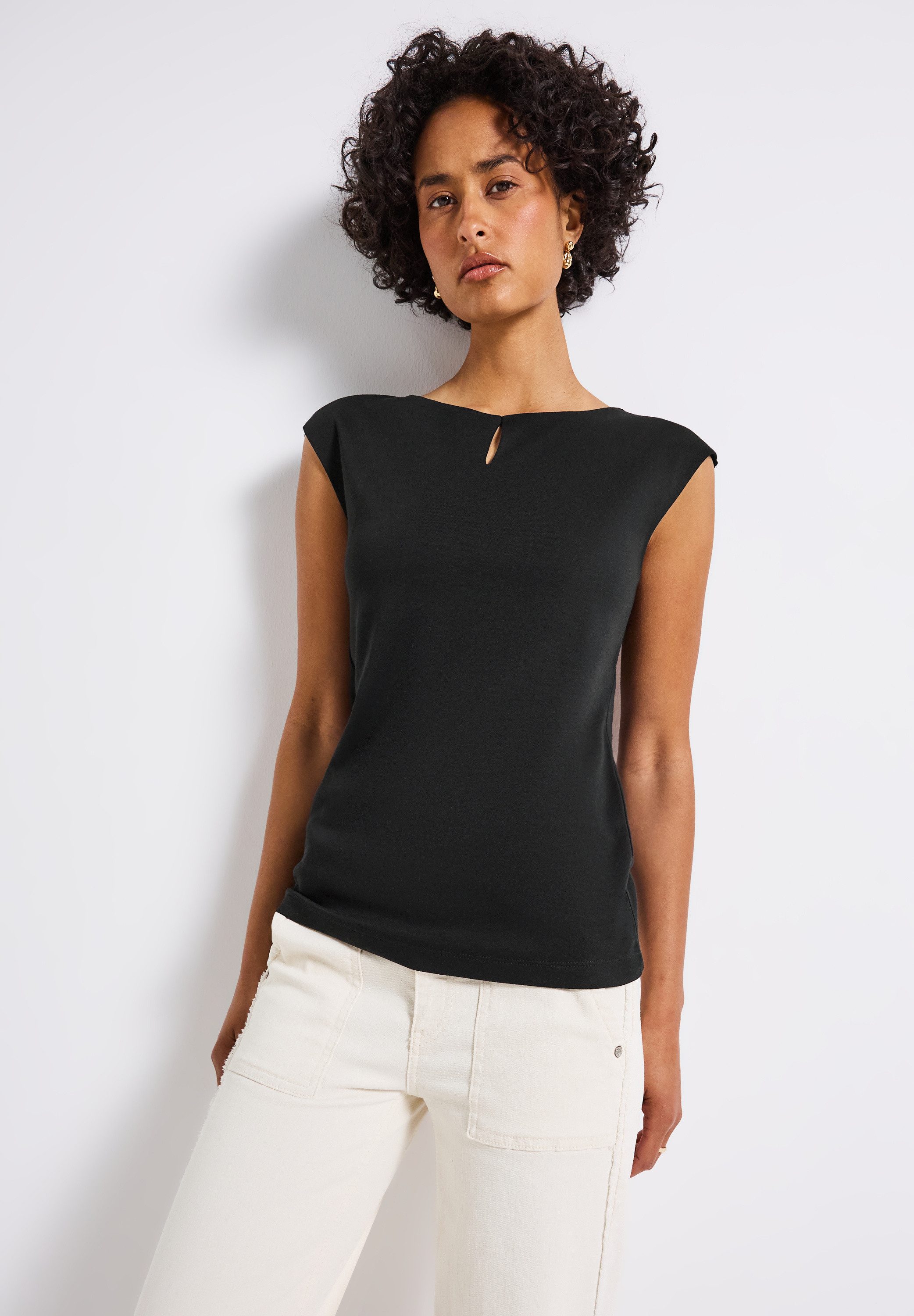 STREET ONE T-Shirt, im soften Baumwoll-Mix günstig online kaufen