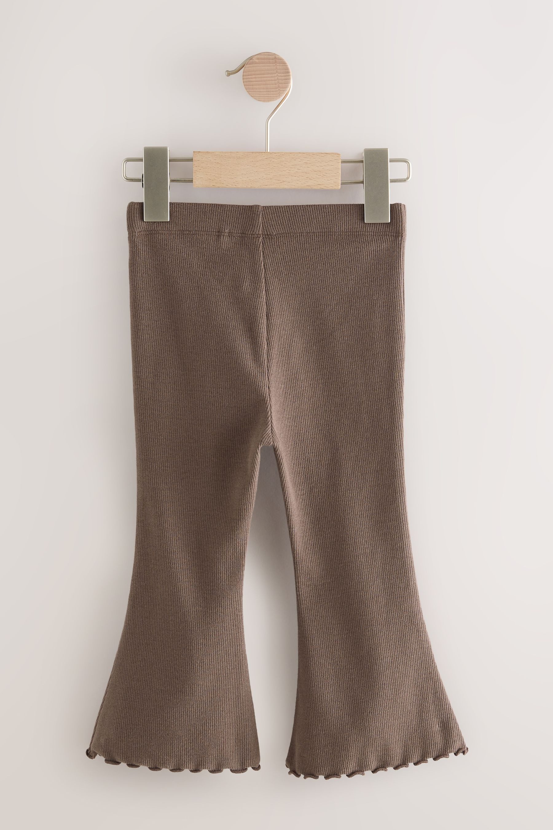 Next Leggings Gerippte Leggings mit ausgestelltem Bein (1-tlg) – Bild 5 von 5