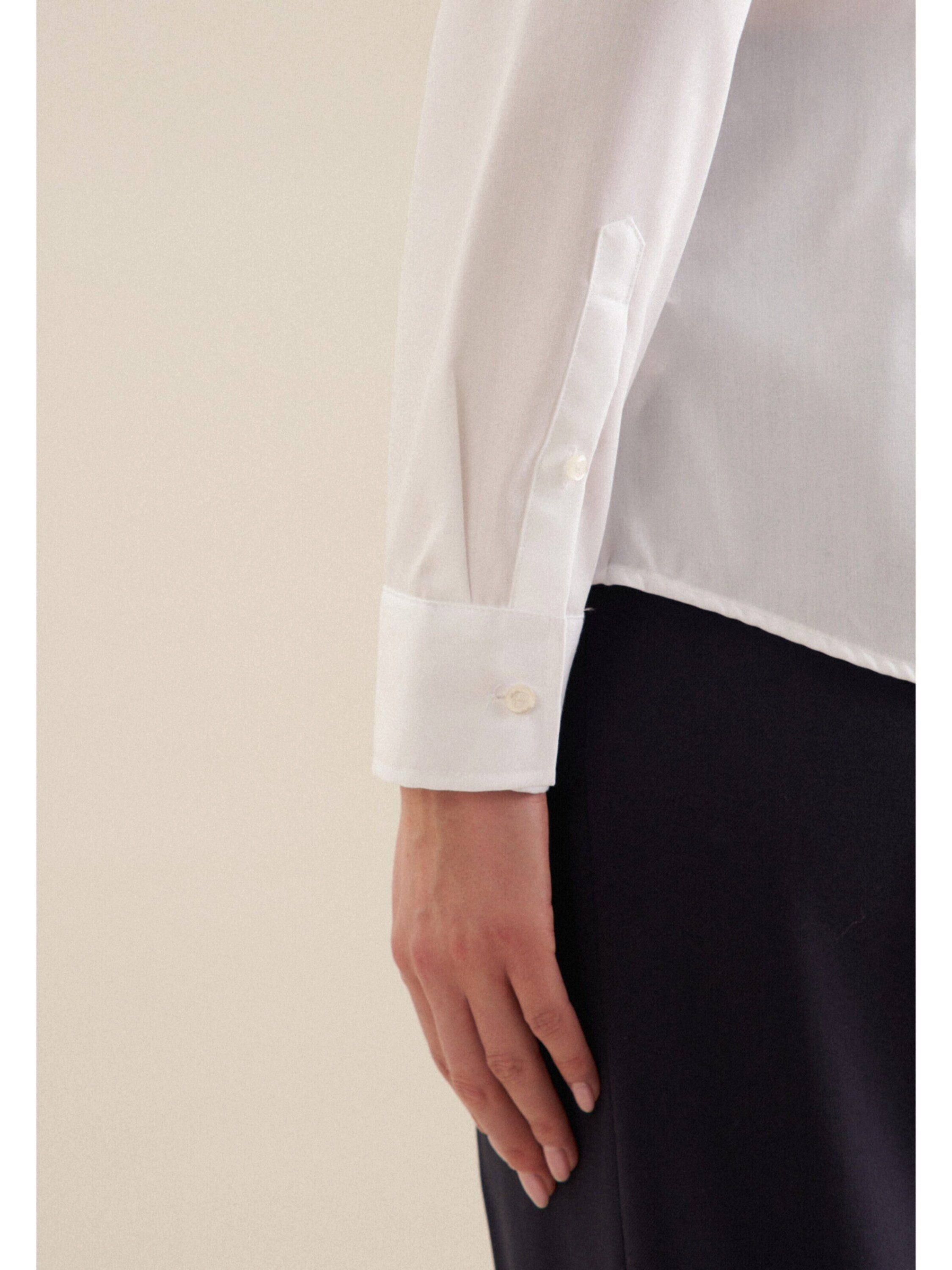 seidensticker Langarmbluse (1-tlg) Stickerei günstig online kaufen