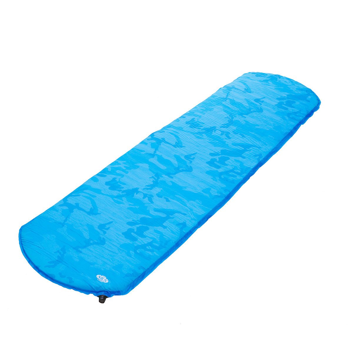 Isomatte selbstaufblasende Campingmatte blau Outdoor Matte