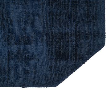 Teppich Shirley, handgewebter Viskose Teppich, farblich changierend, my home, achteckig, Höhe: 12 mm, Handweb Teppiche, Wohnzimmer, Schlafzimmer, Esszimmer
