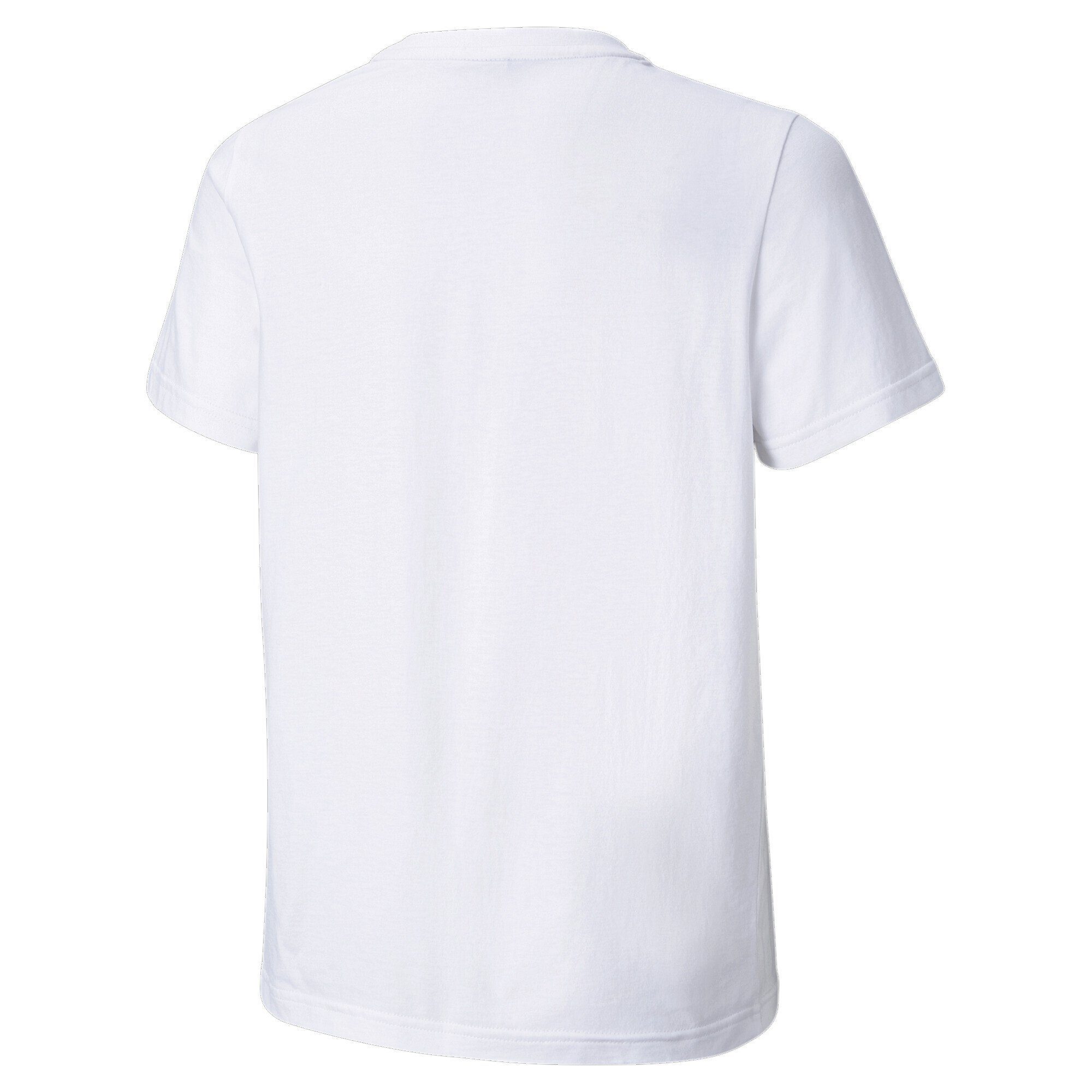 Jungen White T-Shirt B PUMA T-Shirt Classics