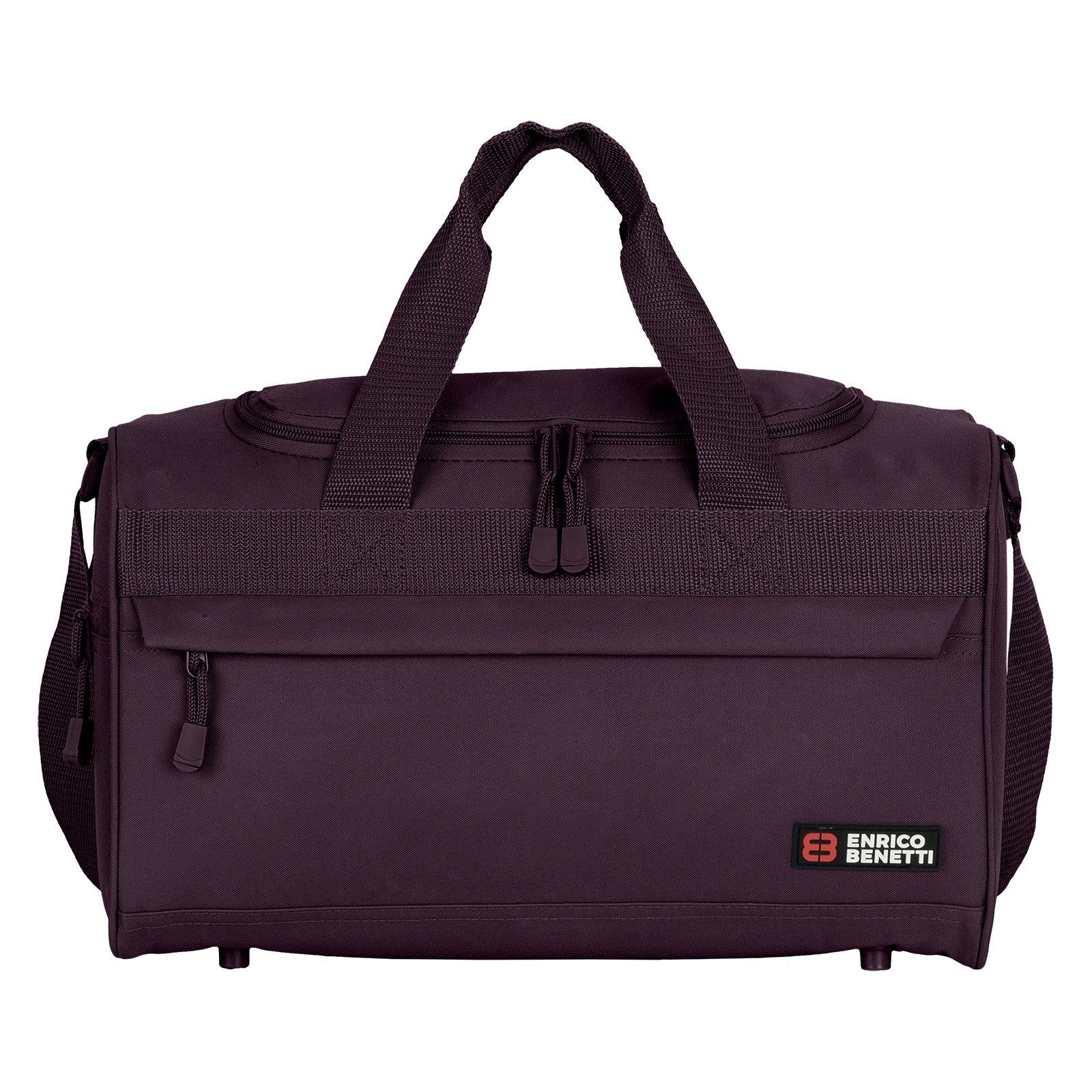 Damen Fitnesstasche 40 Sporttasche L Reisetasche Herren EAAKIE AUBERGINE Saunatasche Reisetasche