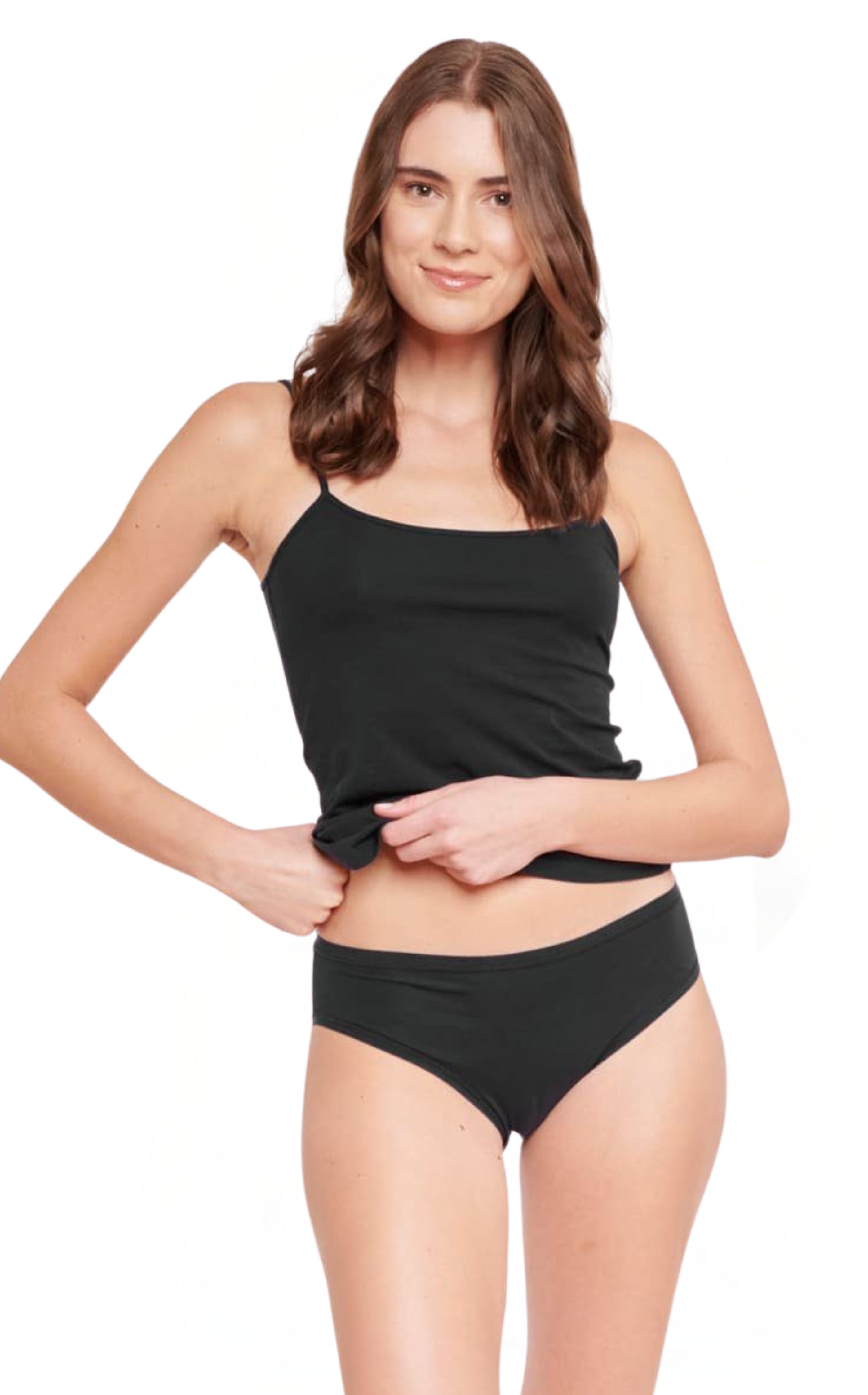 LouAnne Taillenslip 3-er Pack Hüftslip Biobaumwolle günstig online kaufen