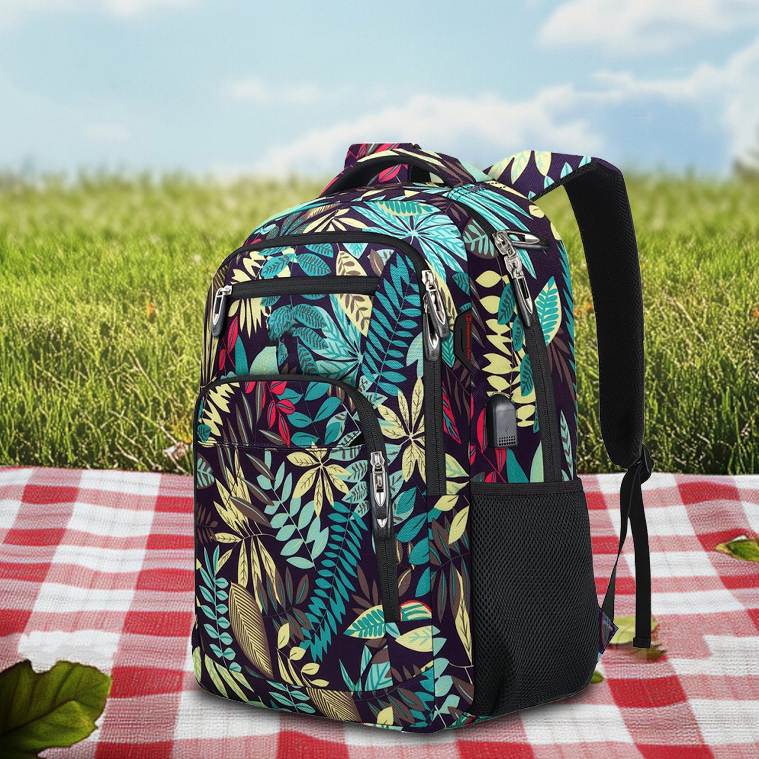 MODFU Laptoprucksack Schulrucksack Laptoptasche Freizeittasche Rucksäcke günstig online kaufen
