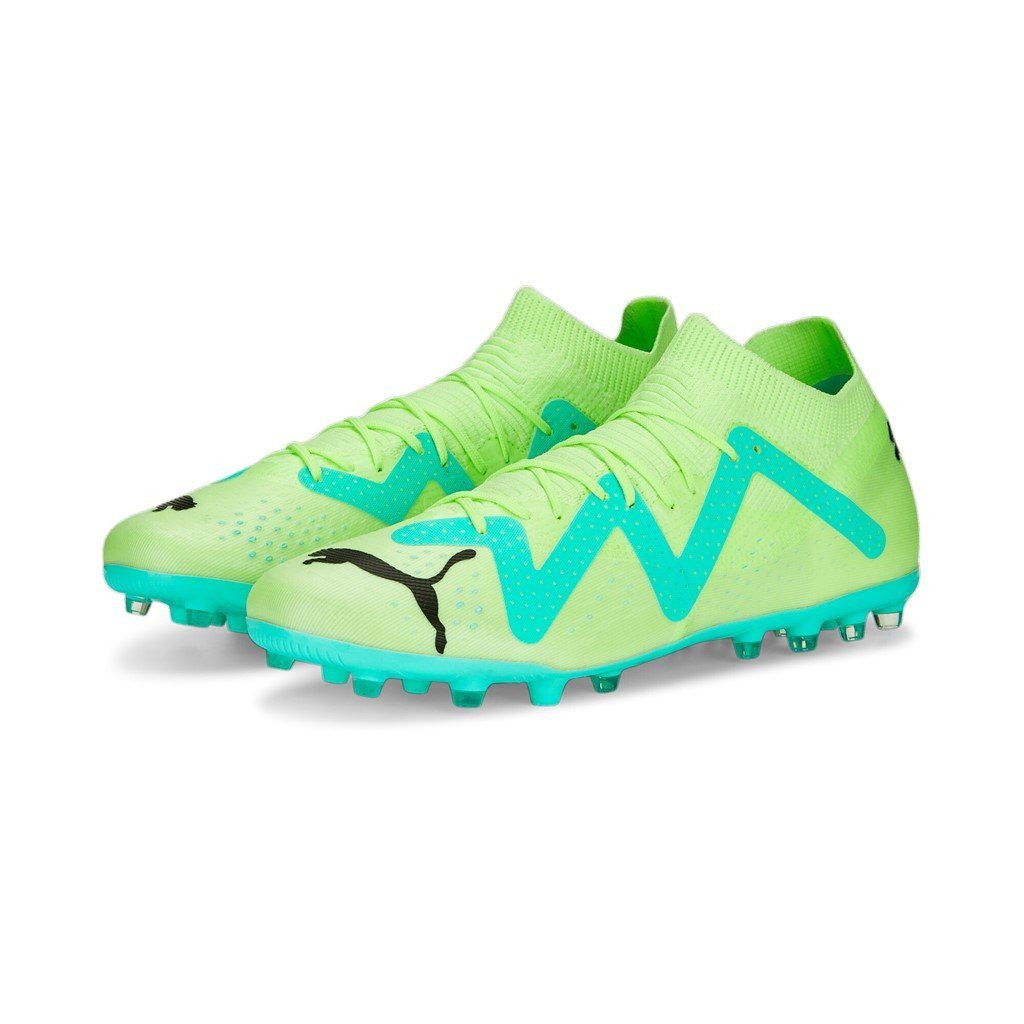 Future Match MG (für festen Boden/Kunstoberflächen) gelb/lime Herren Fußballschuh