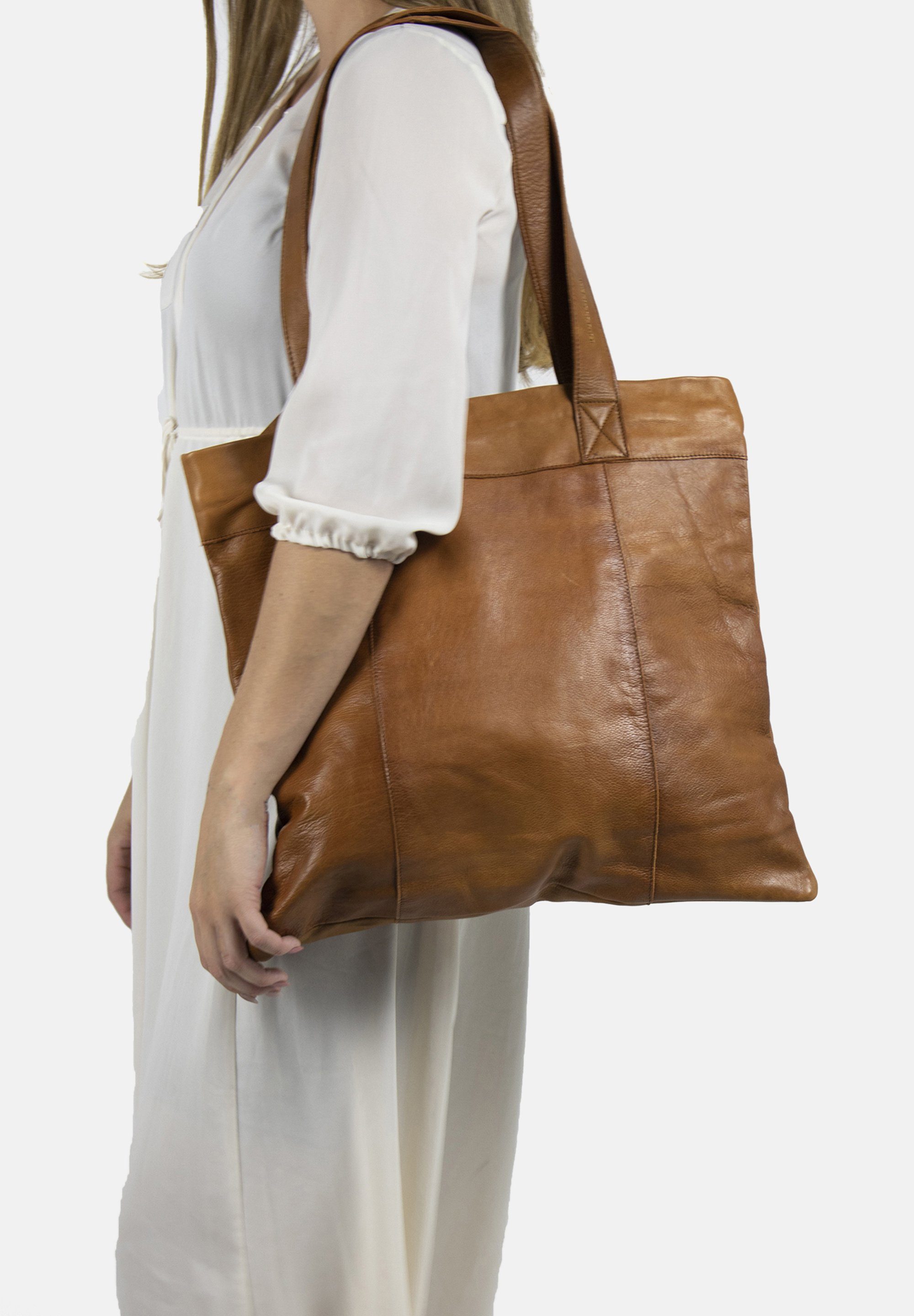 Damen Handtaschen RE:DESIGNED Schultertasche Look
